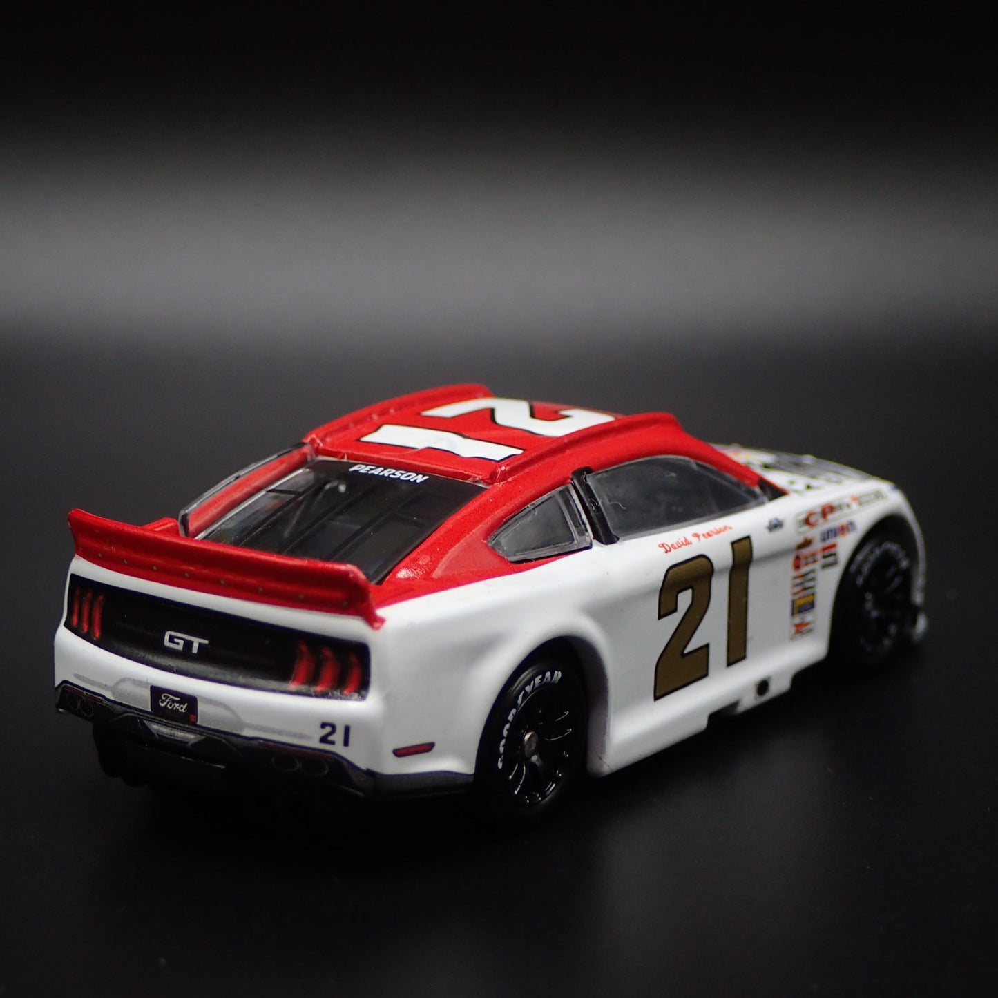 2023 23 MUSTANG #21 DAVID PEARSON 75TH ANNV NASCAR 1:64 SCALE DIECAST MODEL CAR