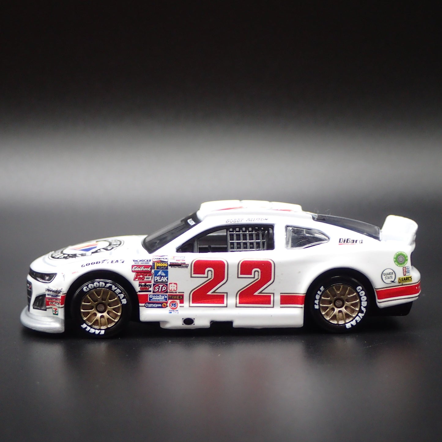 2023 CHEVY CAMARO ZL1 #22 BOBBY ALLISON 75TH ANV NASCAR 1:64 SCALE DIECAST CAR