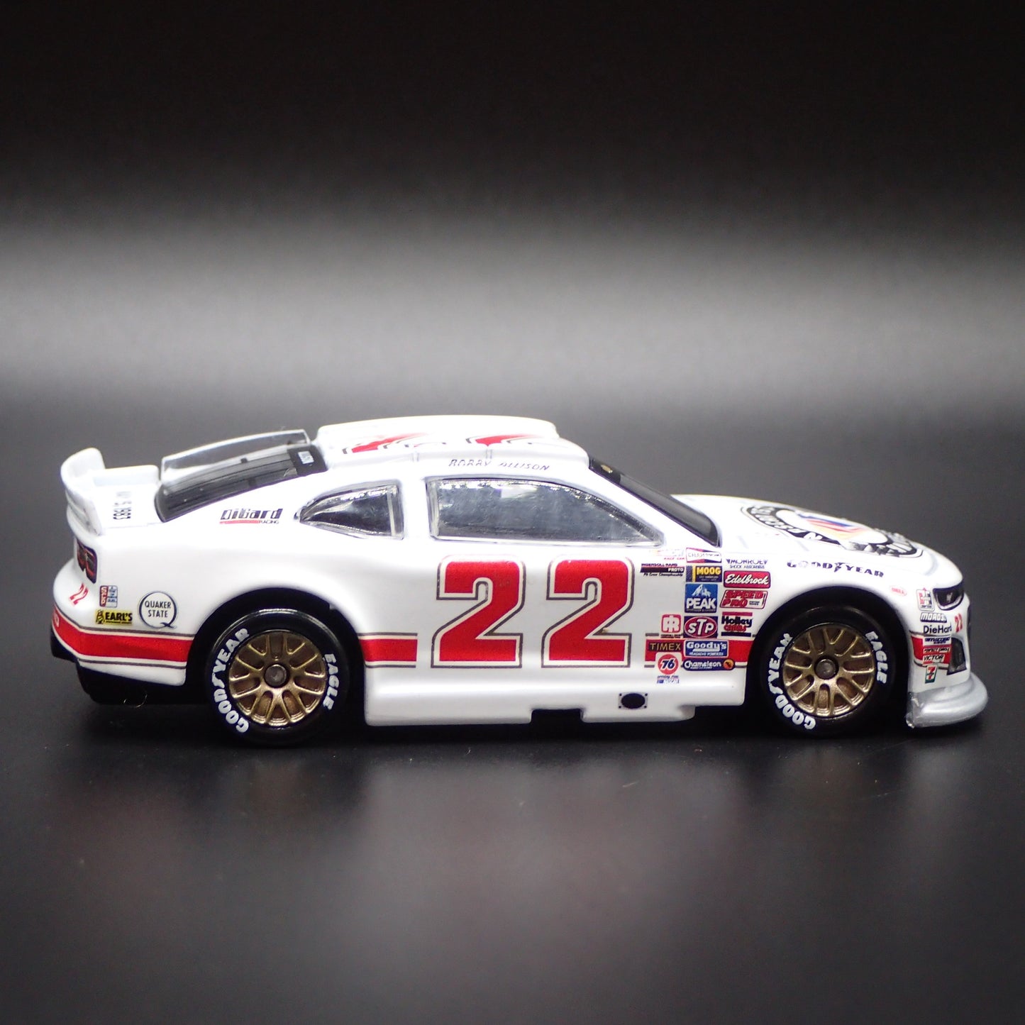 2023 CHEVY CAMARO ZL1 #22 BOBBY ALLISON 75TH ANV NASCAR 1:64 SCALE DIECAST CAR
