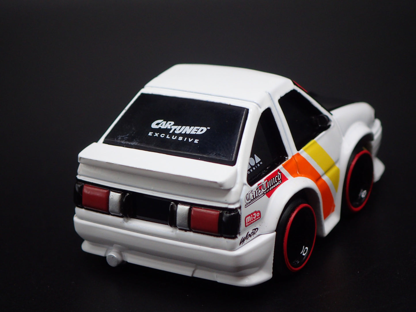 1983-1987 TOYOTA SPRINTER AE86 WHITE TUNED JDM 1/64 SCALE DIECAST MODEL CAR