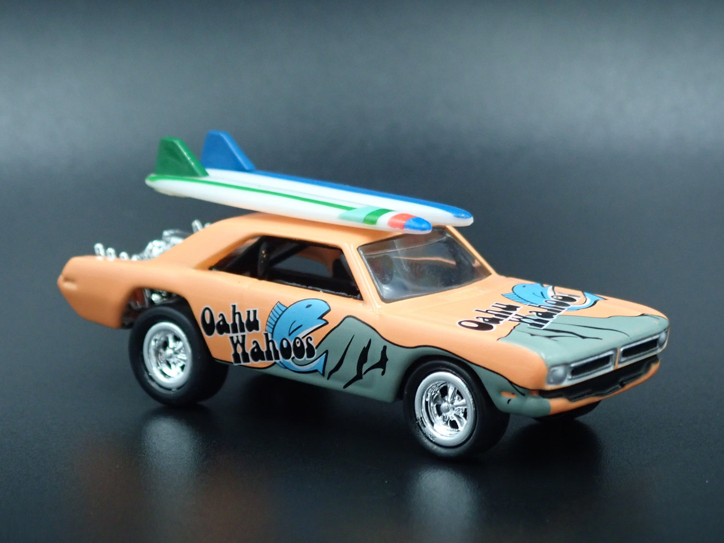 1970 DODGE DART SWINGER RARE 1:64 SCALE COLLECTIBLE DIORAMA DIECAST MODEL CAR