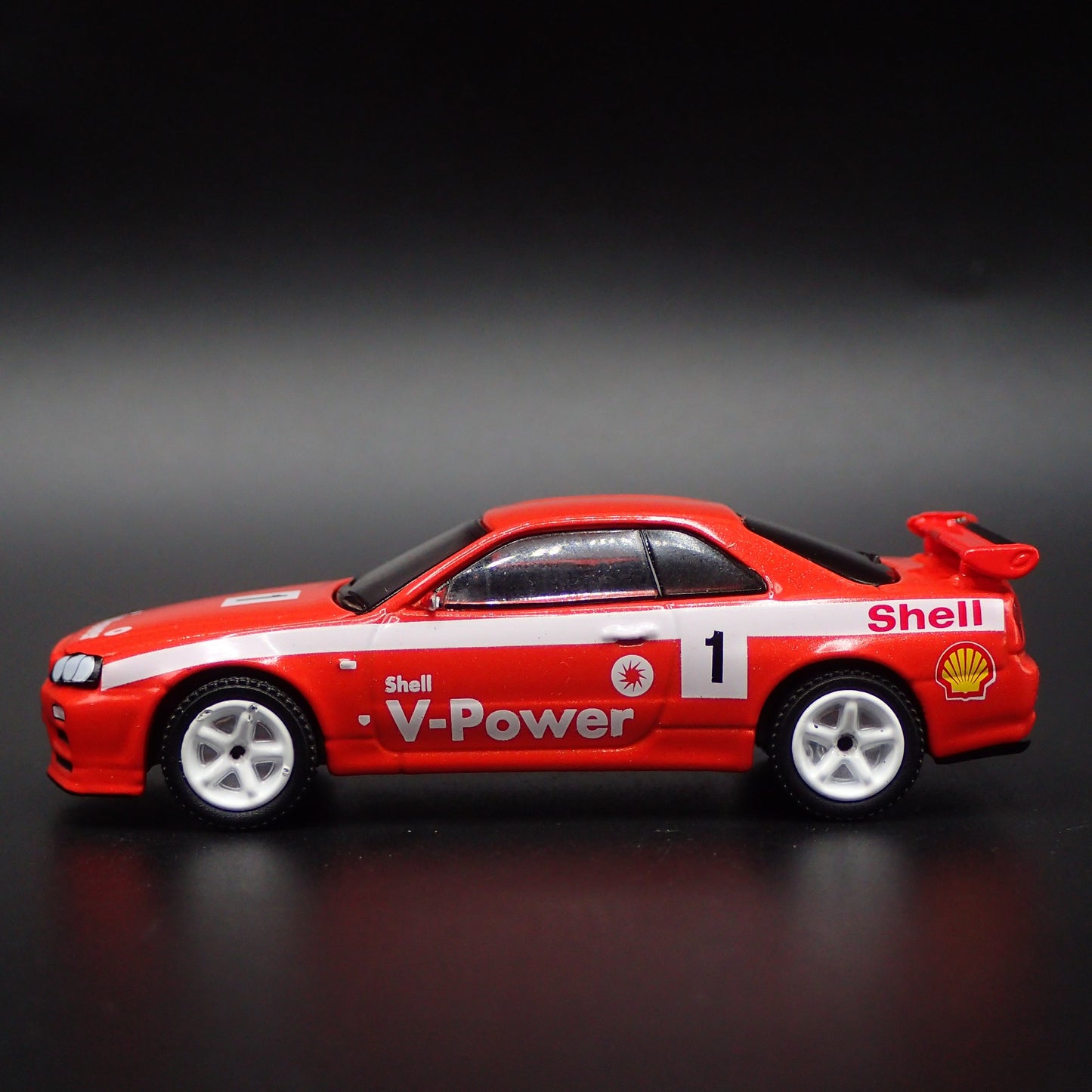 1999-2002 NISSAN SKYLINE GTR R34 SHELL 1:64 SCALE COLLECTIBLE DIECAST MODEL CAR