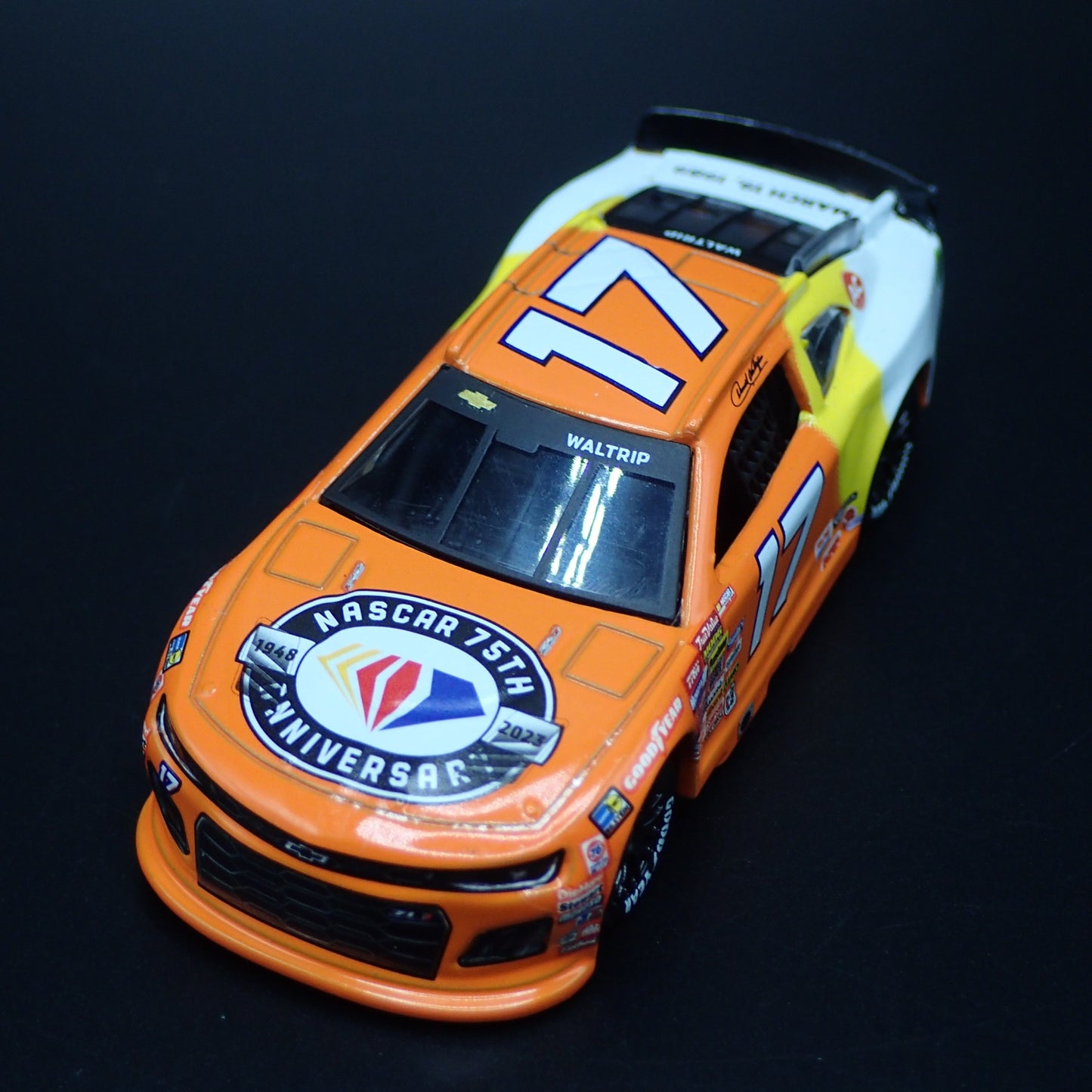 2023 23 CHEVY CAMARO #17 DARRELL WALTRIP 75TH ANV NASCAR 1:64 SCALE DIECAST CAR
