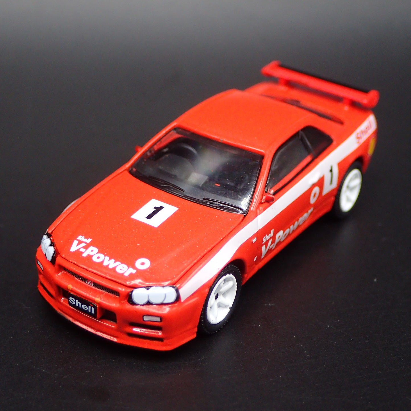 1999-2002 NISSAN SKYLINE GTR R34 SHELL 1:64 SCALE COLLECTIBLE DIECAST MODEL CAR