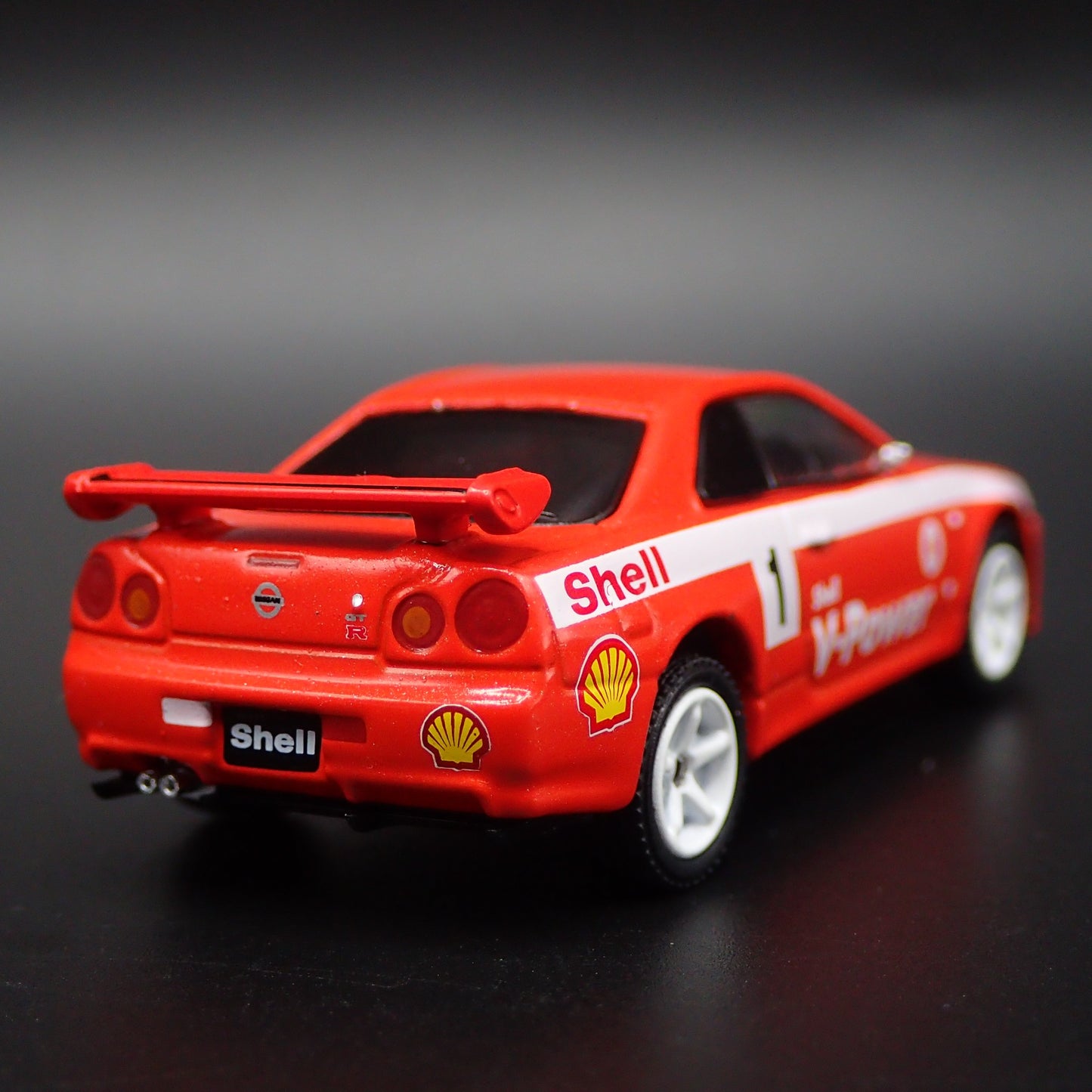 1999-2002 NISSAN SKYLINE GTR R34 SHELL 1:64 SCALE COLLECTIBLE DIECAST MODEL CAR