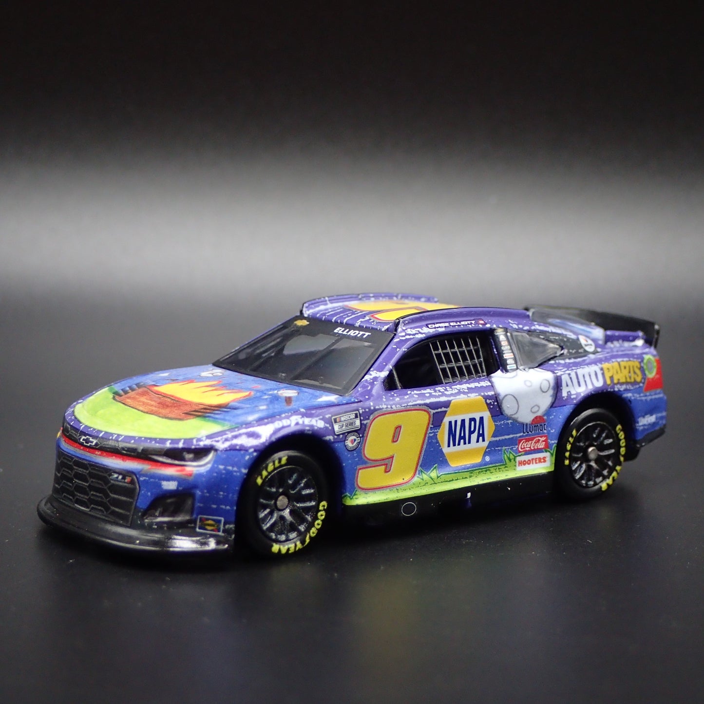2023 23 CHEVY CAMARO ZL1 9 CHASE ELLIOTT NAPA CHILDRENS NASCAR 1:64 DIECAST CAR