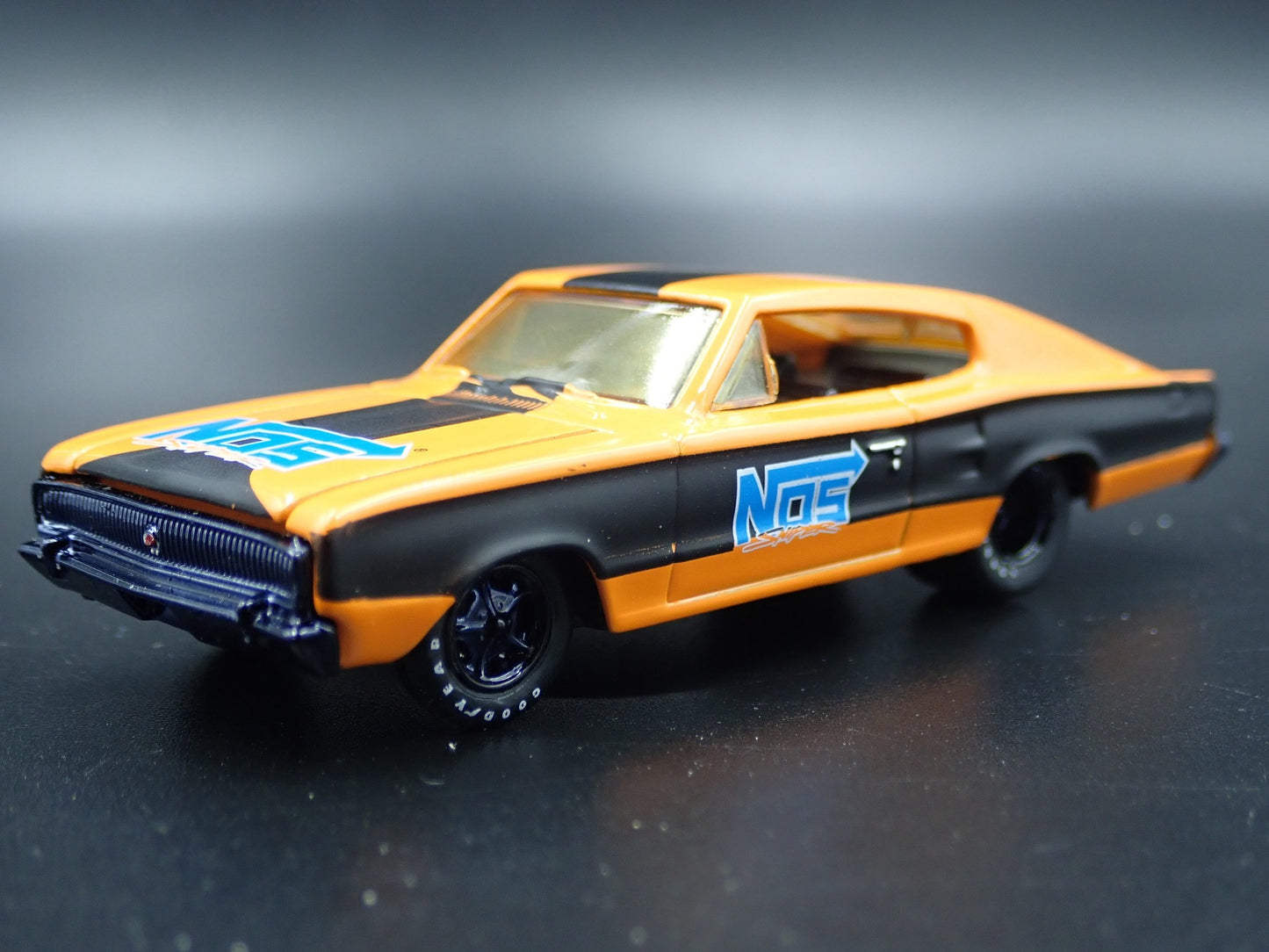 1966 66 DODGE CHARGER HEMI NOS ORANGE 1:64 SCALE COLLECTIBLE DIECAST MODEL CAR