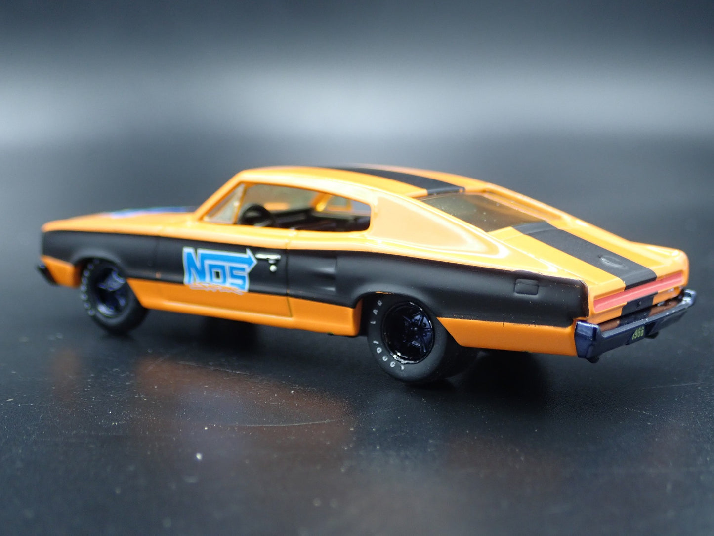 1966 66 DODGE CHARGER HEMI NOS ORANGE 1:64 SCALE COLLECTIBLE DIECAST MODEL CAR