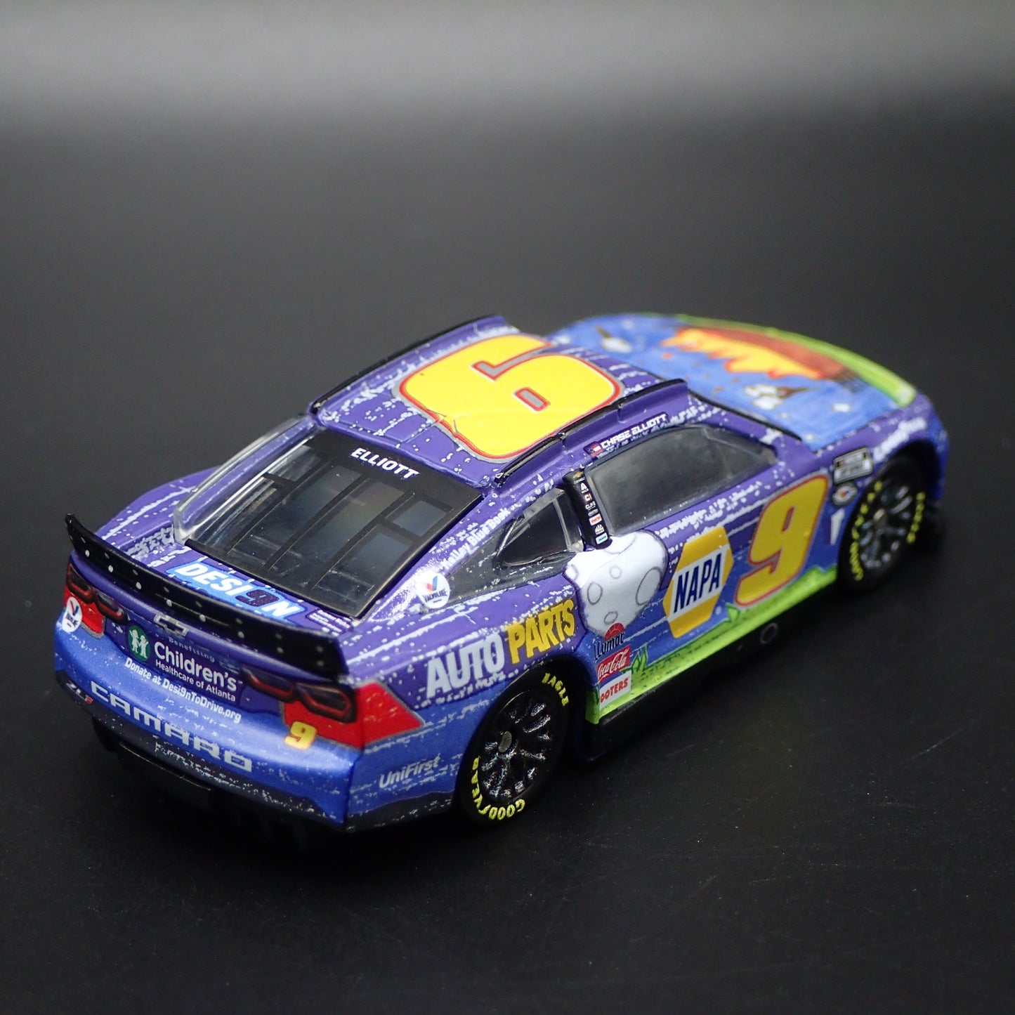 2023 23 CHEVY CAMARO ZL1 9 CHASE ELLIOTT NAPA CHILDRENS NASCAR 1:64 DIECAST CAR