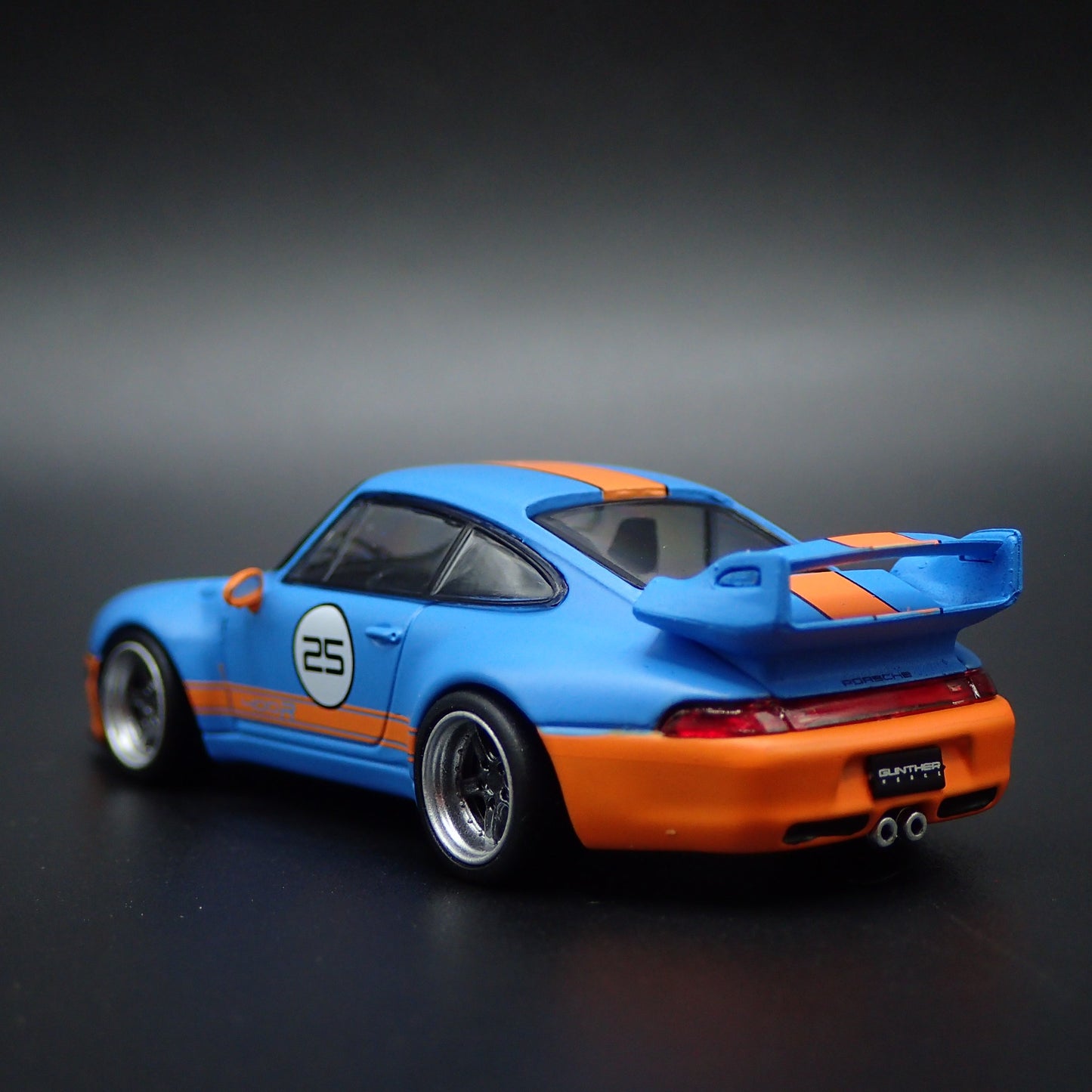 1995-1997 PORSCHE 911 993 GUNTHER WERKS 1:64 SCALE COLLECTIBLE DIECAST MODEL CAR