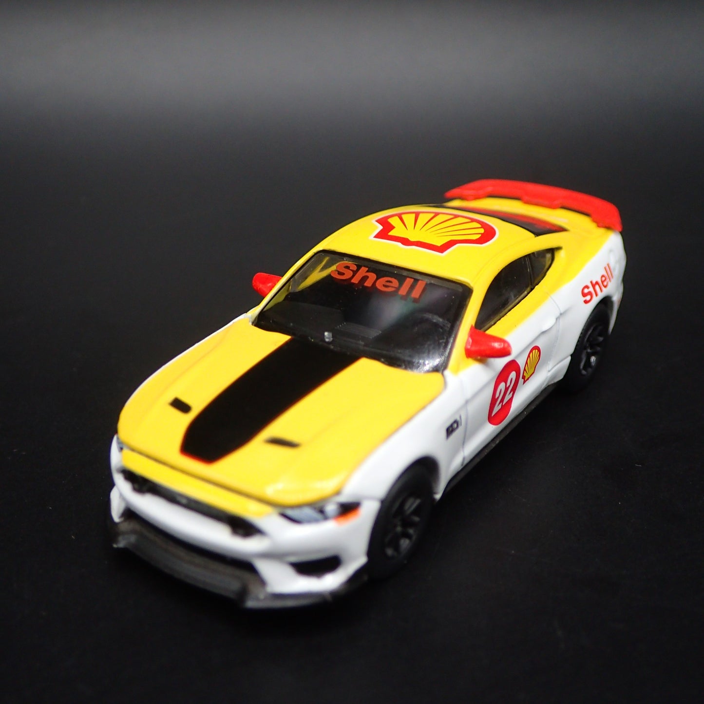 2021-2023 FORD MUSTANG MACH 1 SHELL RACING 1/64 SCALE DIORAMA DIECAST MODEL CAR