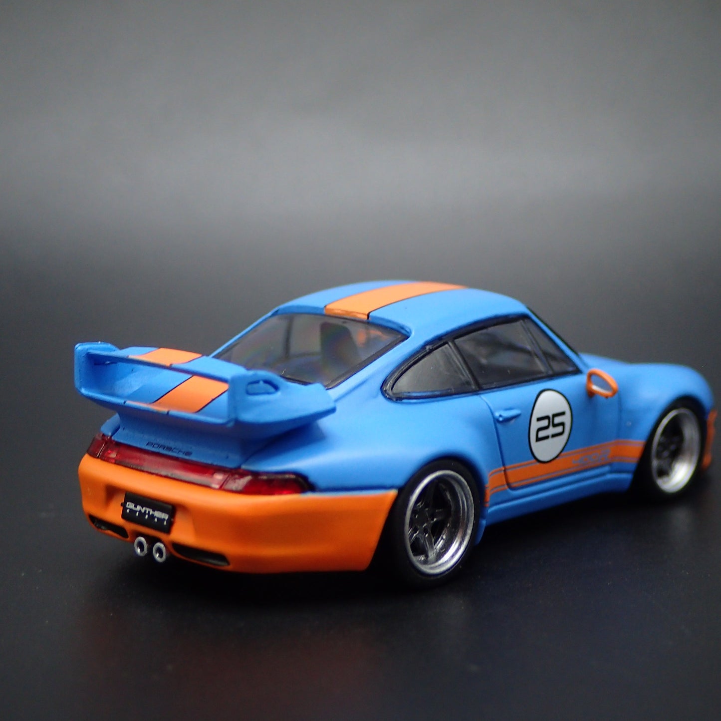 1995-1997 PORSCHE 911 993 GUNTHER WERKS 1:64 SCALE COLLECTIBLE DIECAST MODEL CAR