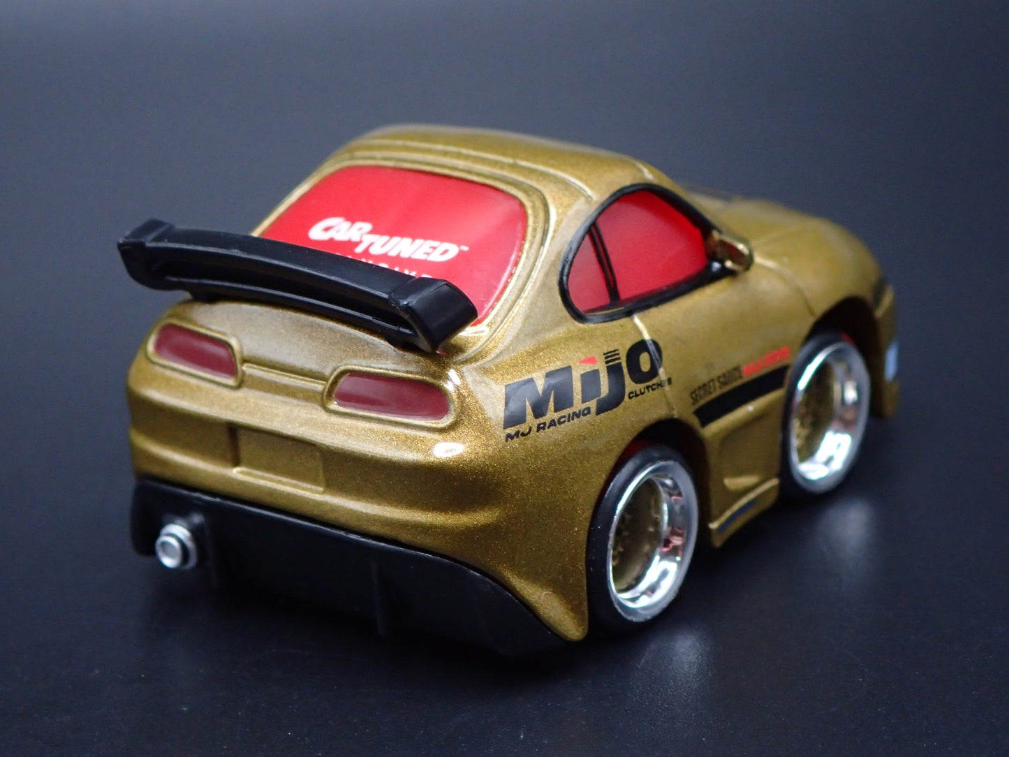 1993-2002 TOYOTA SUPRA CAR TUNED GOLD JDM 1/64 SCALE DIORAMA DIECAST MODEL CAR