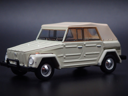 VOLKSWAGEN THING TYPE 181 TAN 1:64 SCALE COLLECTIBLE DIORAMA DIECAST MODEL CAR