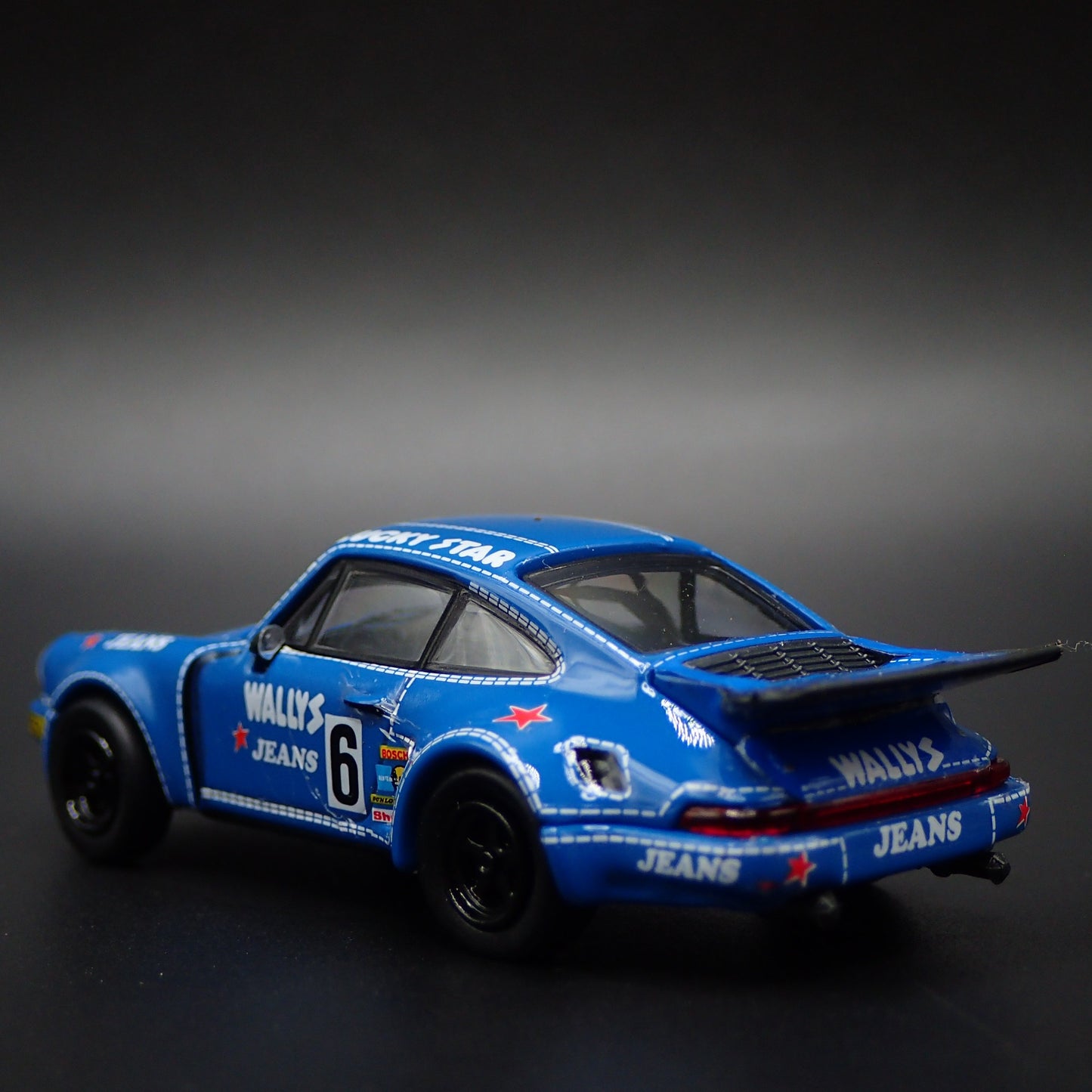 PORSCHE 911 CARRERA RSR 3.0 KREMER RACING WALLYS 1:64 SCALE DIECAST MODEL CAR