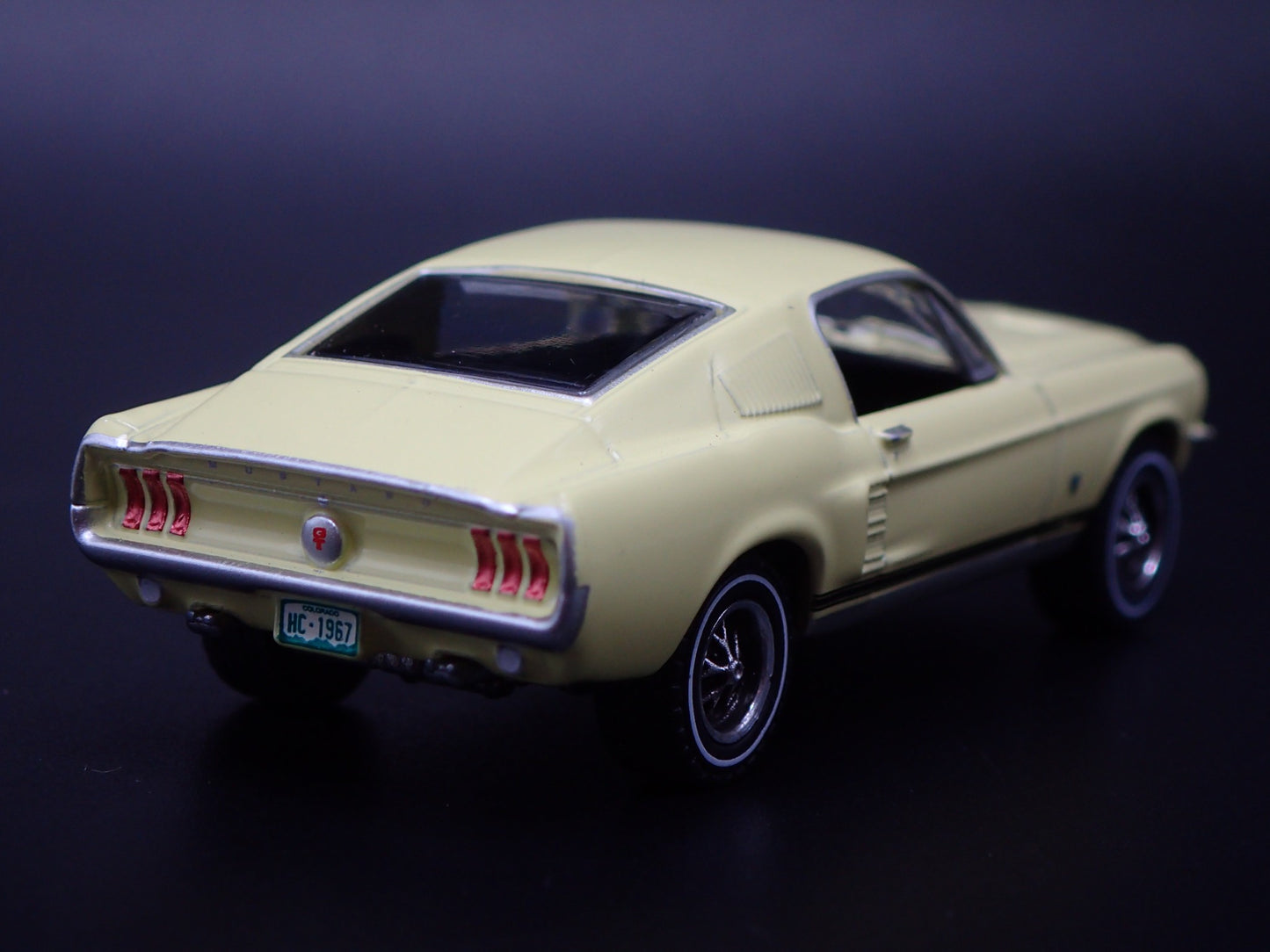 1967 67 FORD MUSTANG GT FASTBACK HIGH COUNTRY SPEC 1:64 SCALE DIECAST MODEL CAR