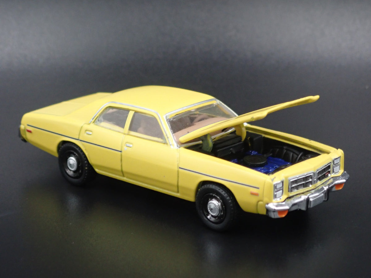 1978 78 DODGE MONACO 4 FOUR DOOR RARE 1/64 SCALE COLLECTIBLE DIECAST MODEL CAR-Burning Rubber Toy Company