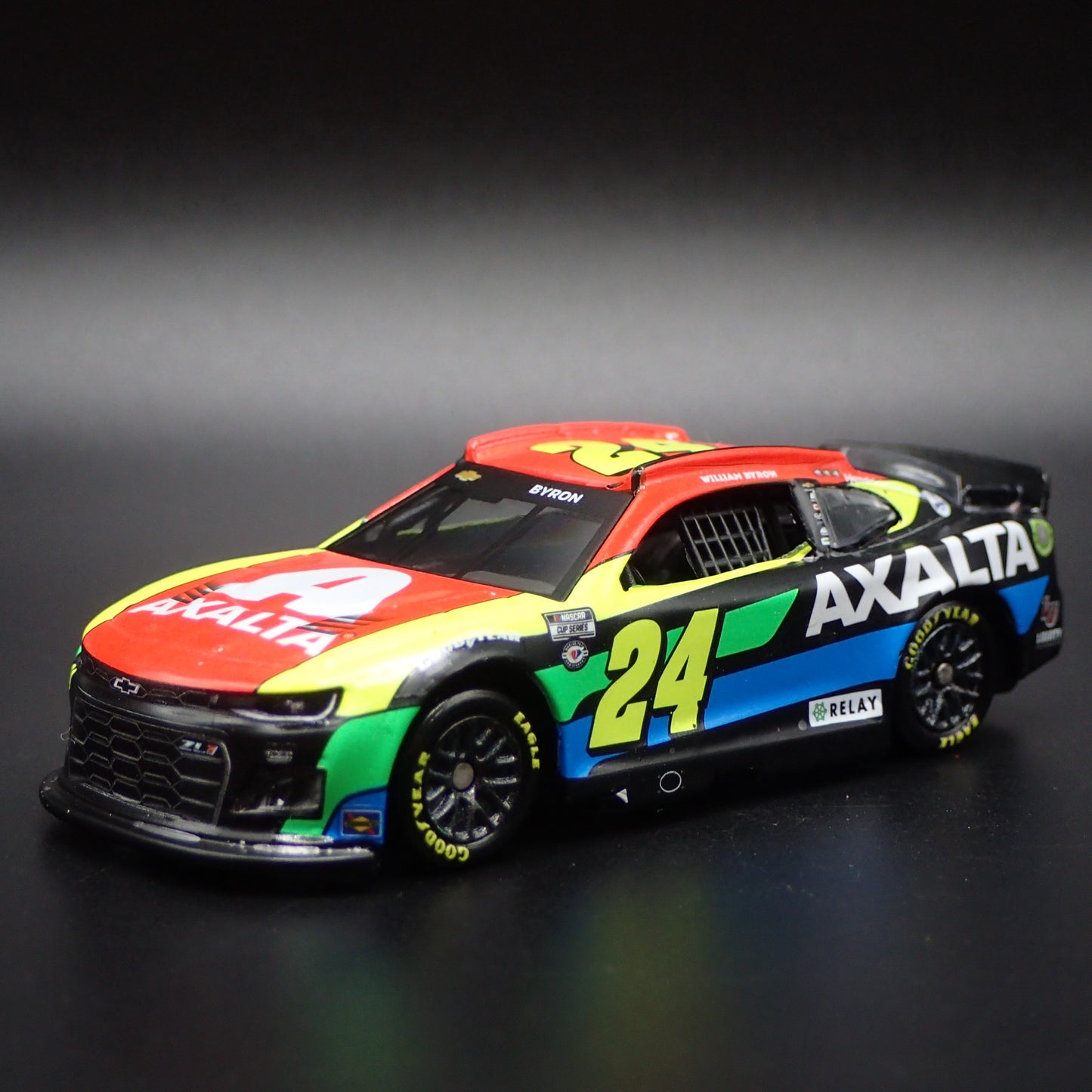 2023 23 CHEVY CAMARO ZL1 #24 WILLIAM BYRON AXALTA NASCAR 1:64 DIECAST MODEL CAR