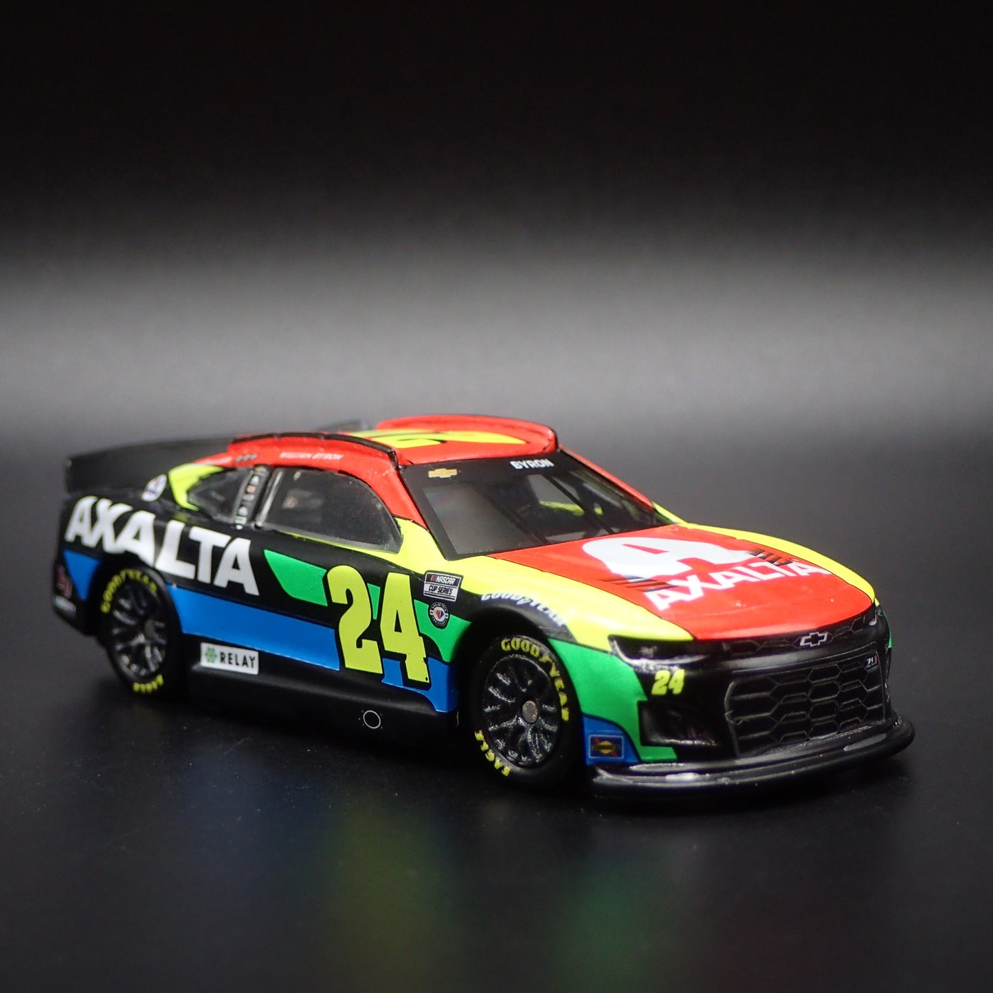 2023 23 CHEVY CAMARO ZL1 #24 WILLIAM BYRON AXALTA NASCAR 1:64 DIECAST MODEL CAR