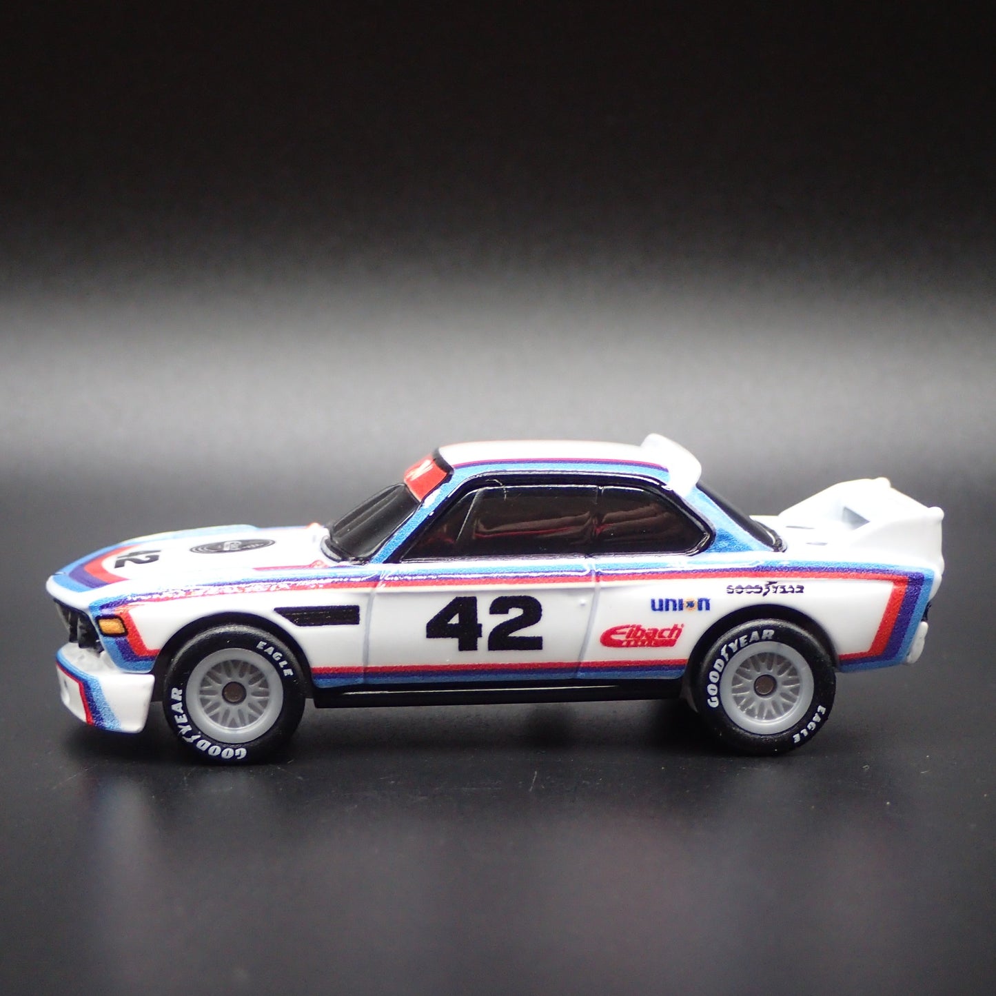 1973 73 BMW 3.0 CSL RACE CAR 1:64 SCALE COLLECTIBLE DIORAMA DIECAST MODEL CAR