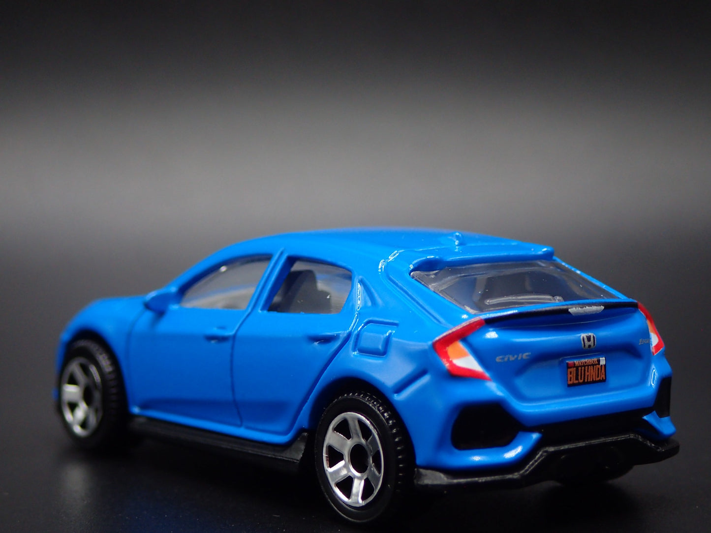 2017-2020 HONDA CIVIC HATCHBACK BLUE 1:64 SCALE COLLECTIBLE DIECAST MODEL CAR