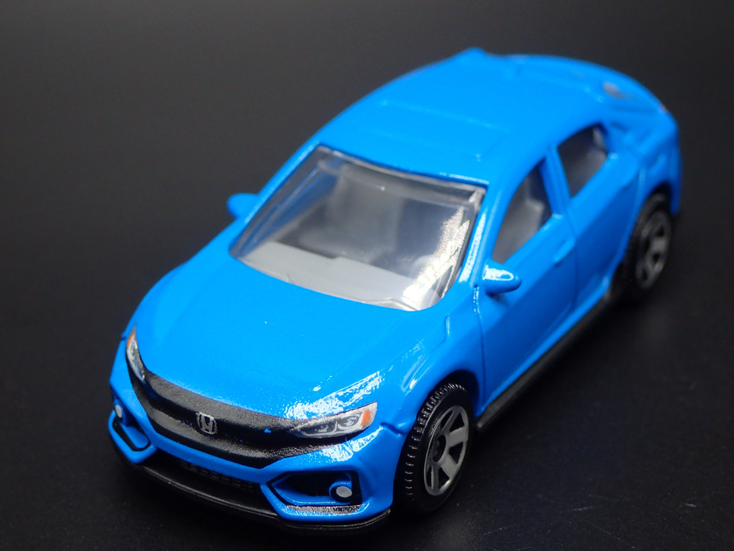 2017-2020 HONDA CIVIC HATCHBACK BLUE 1:64 SCALE COLLECTIBLE DIECAST MODEL CAR