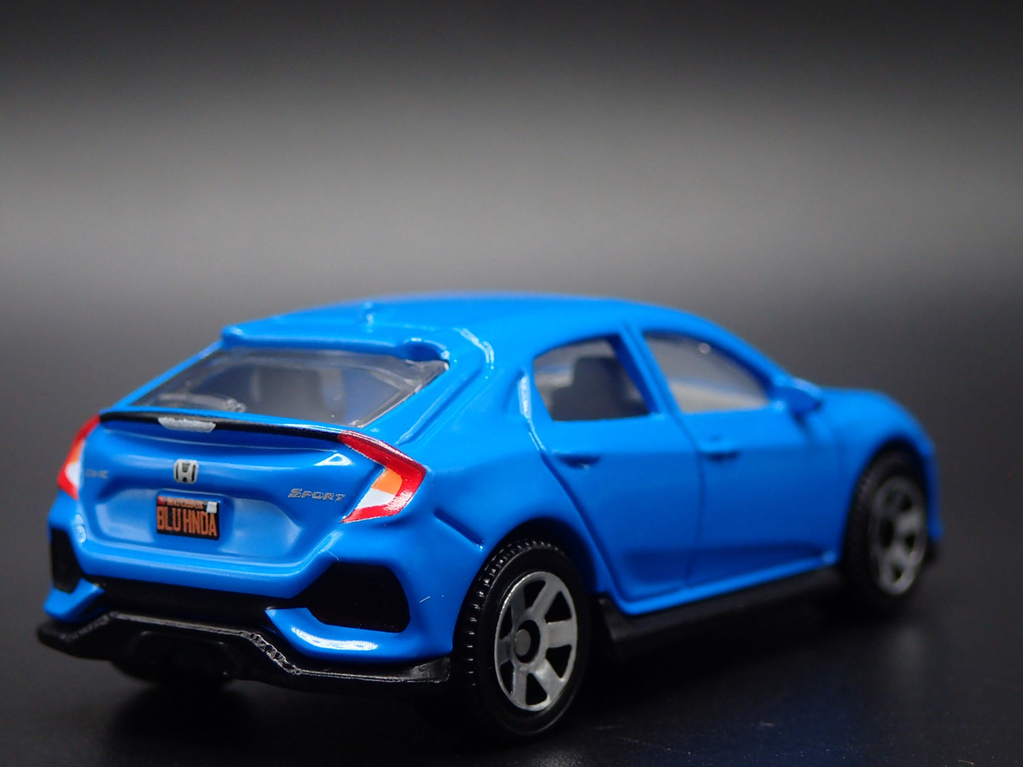 2017-2020 HONDA CIVIC HATCHBACK BLUE 1:64 SCALE COLLECTIBLE DIECAST MODEL CAR