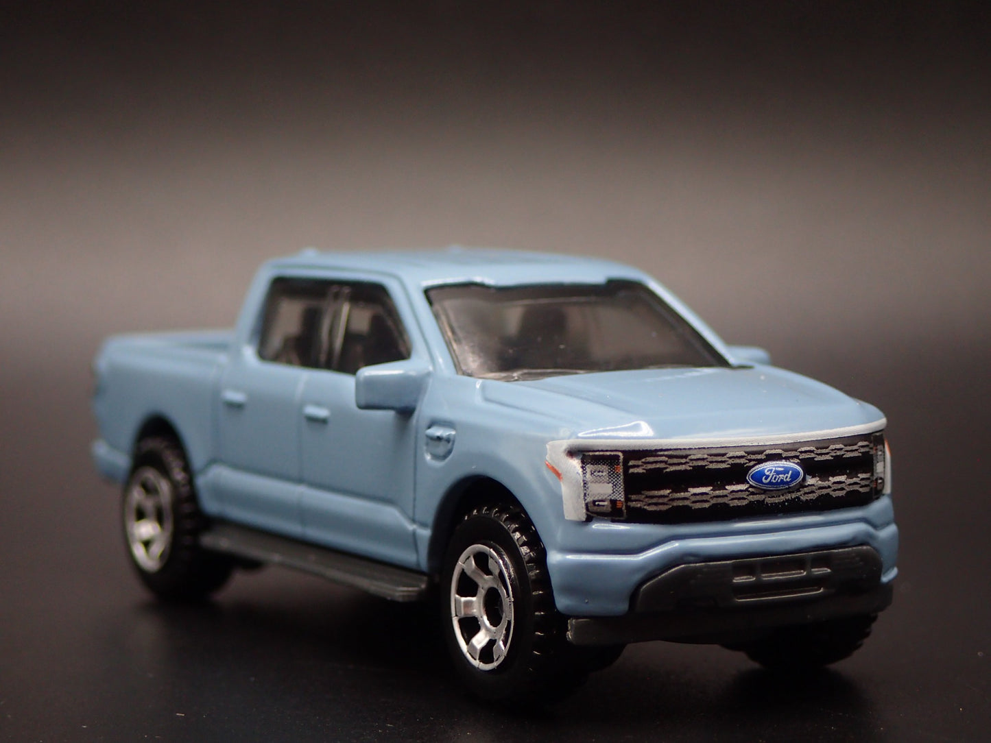 2022-2025 FORD F150 LIGHTNING PICKUP TRUCK BLUE 1/64 SCALE DIECAST MODEL CAR
