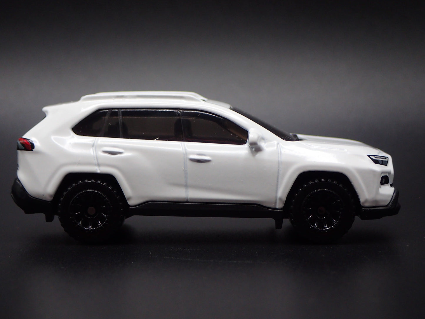 2019-2025 TOYOTA RAV4 TRD SUV WHITE 1/64 SCALE COLLECTIBLE DIECAST MODEL TRUCK