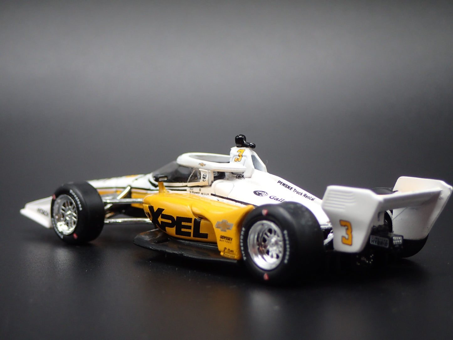 2025 INDY CAR RACING CHEVY #3 SCOTT MCLAUGHLIN XPEL 1:64 SCALE DIECAST MODEL CAR