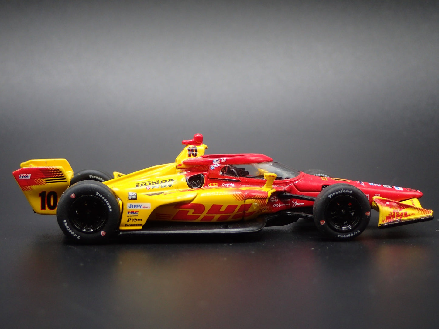 2025 25 INDY CAR RACING HONDA 10 ALEX PALOU DHL 1:64 SCALE DIECAST MODEL CAR