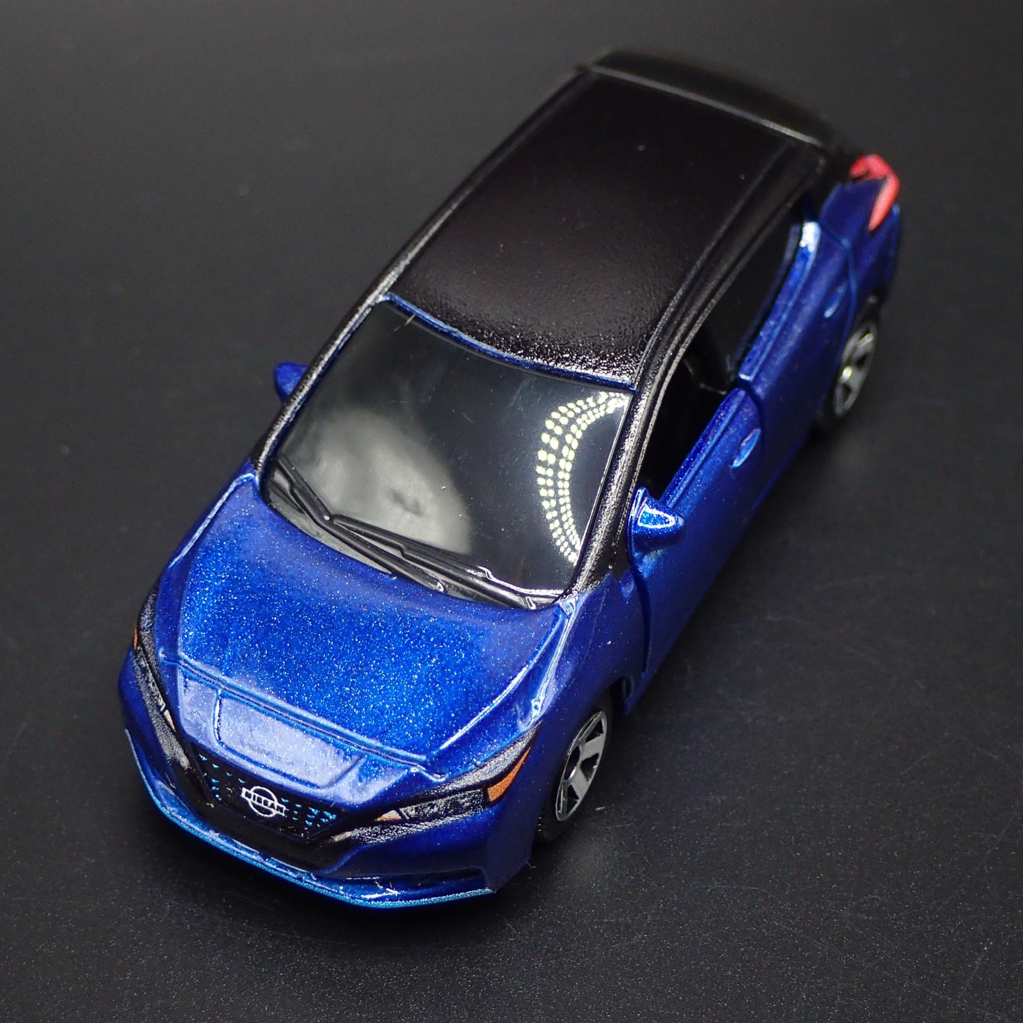 2018-2025 NISSAN LEAF 4 FOUR DOOR BLUE 1:64 SCALE COLLECTIBLE DIECAST MODEL CAR
