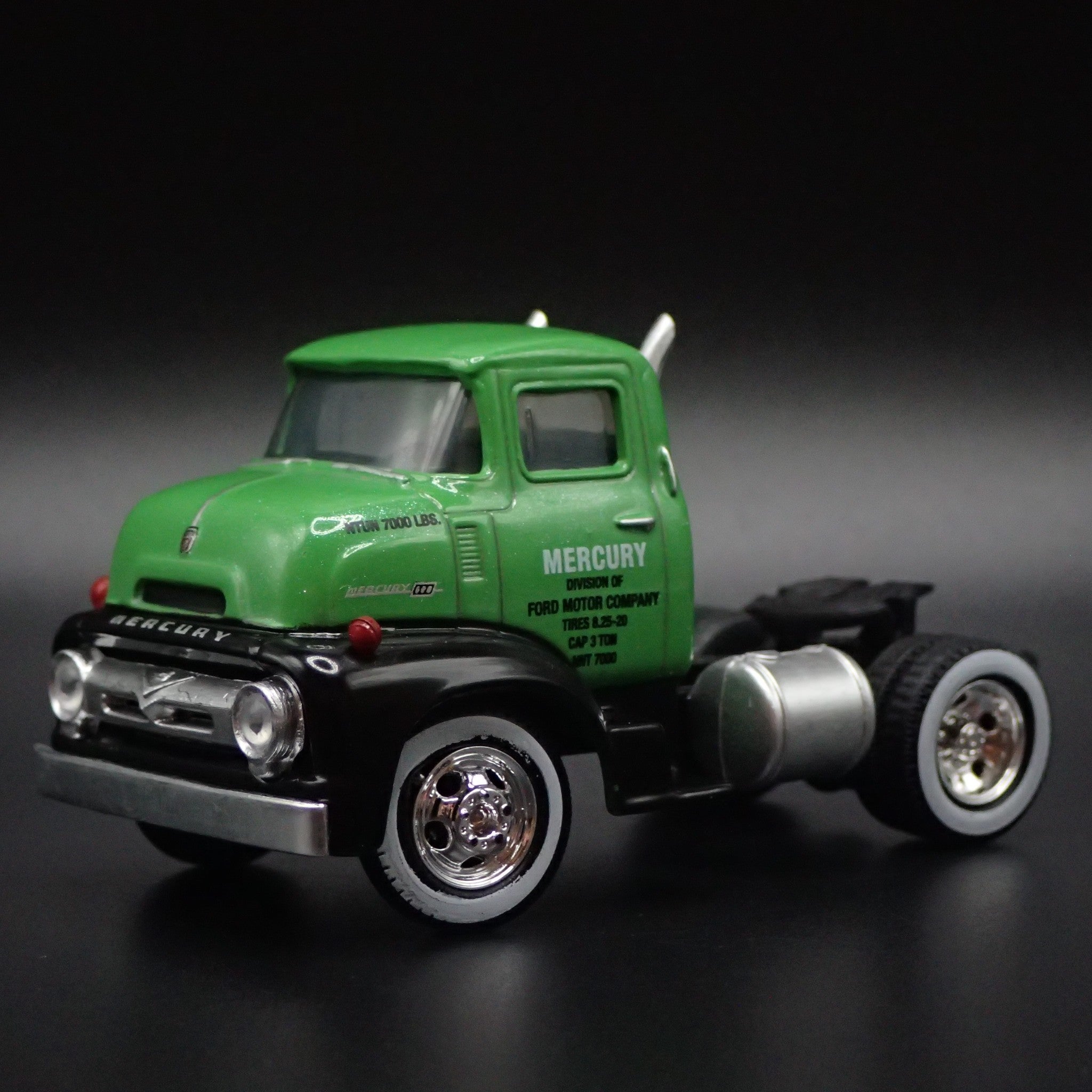 1956 56 MERC MERCURY M600 COE TRUCK RIG 1/64 SCALE DIORAMA DIECAST MOD ...