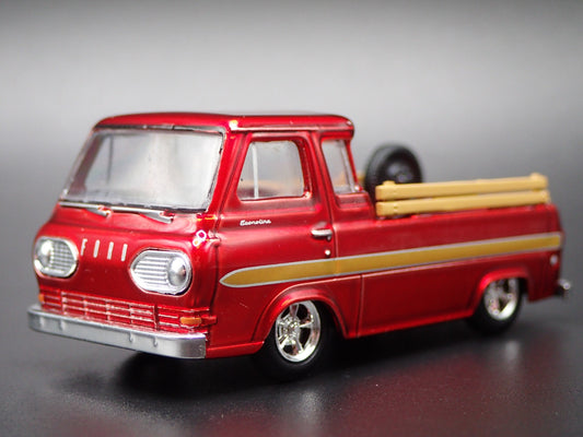 1964 64 FORD ECONOLINE PICKUP TRUCK RED 1:64 SCALE COLLECTIBLE DIECAST MODEL CAR