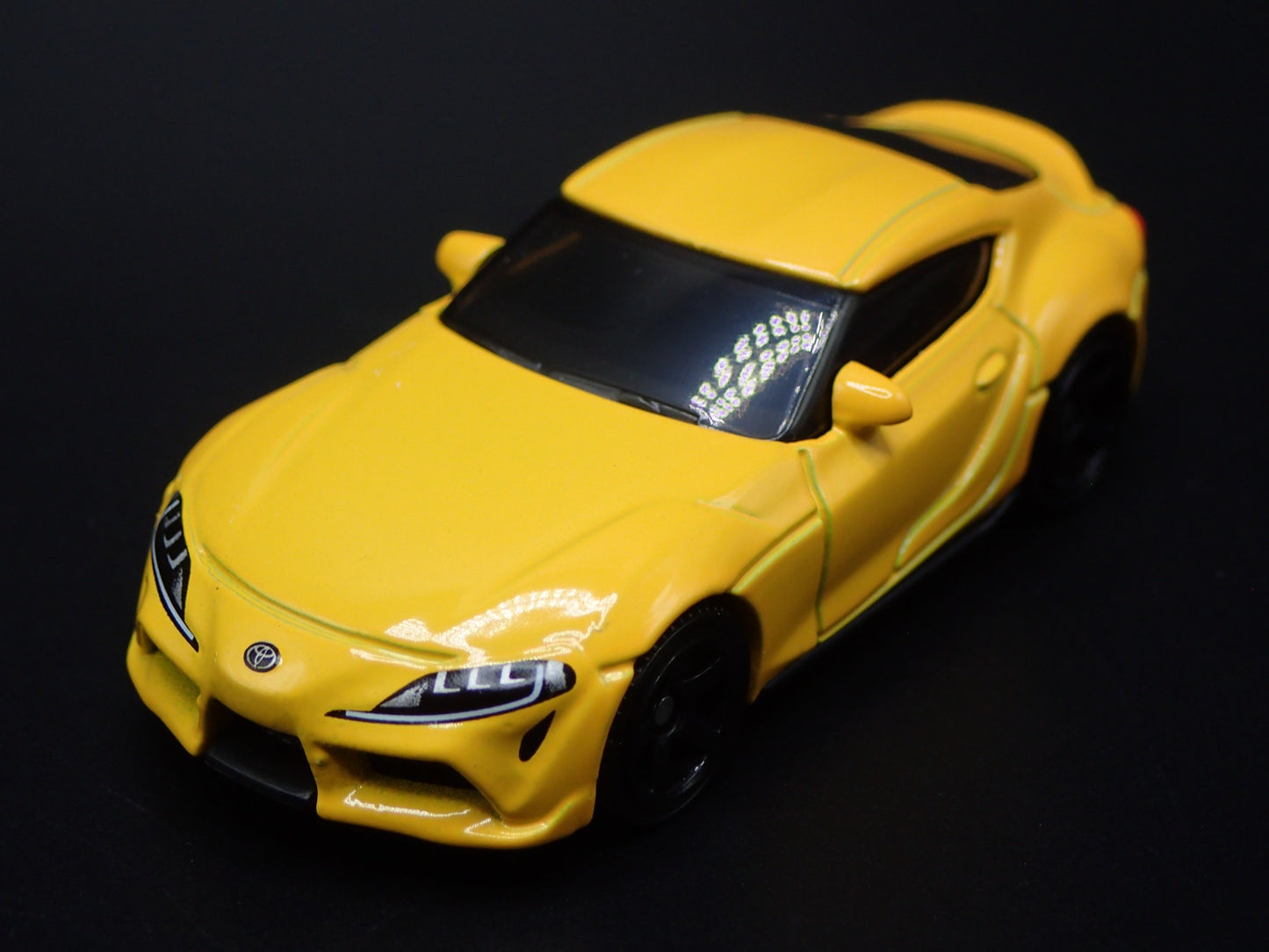 2019-2025 TOYOTA GR SUPRA YEL 1/64 SCALE COLLECTIBLE DIORAMA DIECAST MODEL CAR