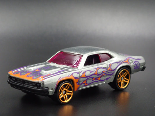 1971 71 DODGE DEMON MUSCLE CAR 1/64 SCALE COLLECTIBLE DIORAMA DIECAST MODEL CAR