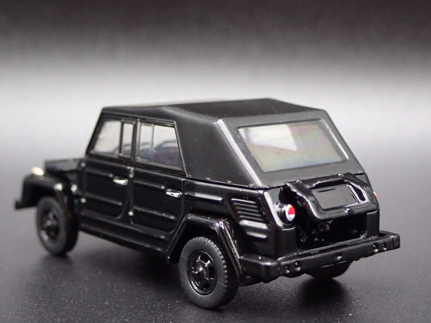 VOLKSWAGEN THING TYPE 181 BLACK 1:64 SCALE COLLECTIBLE DIORAMA DIECAST MODEL CAR