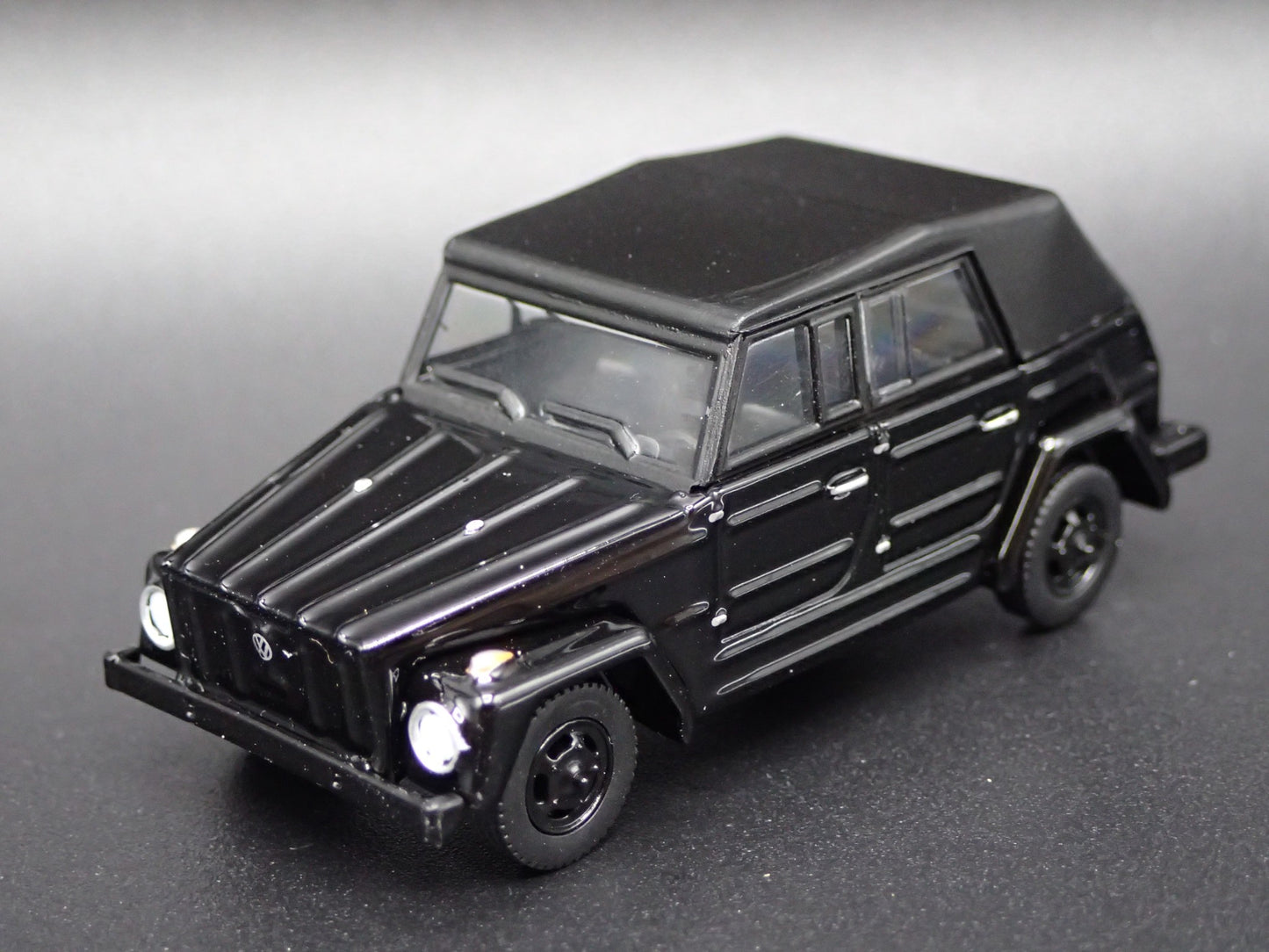 VOLKSWAGEN THING TYPE 181 BLACK 1:64 SCALE COLLECTIBLE DIORAMA DIECAST MODEL CAR