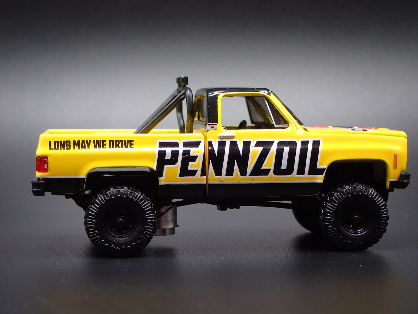 1976 76 GMC SIERRA GRANDE 15 PICKUP TRUCK 4X4 SQUAREBODY 1/64 SCALE MODEL CAR