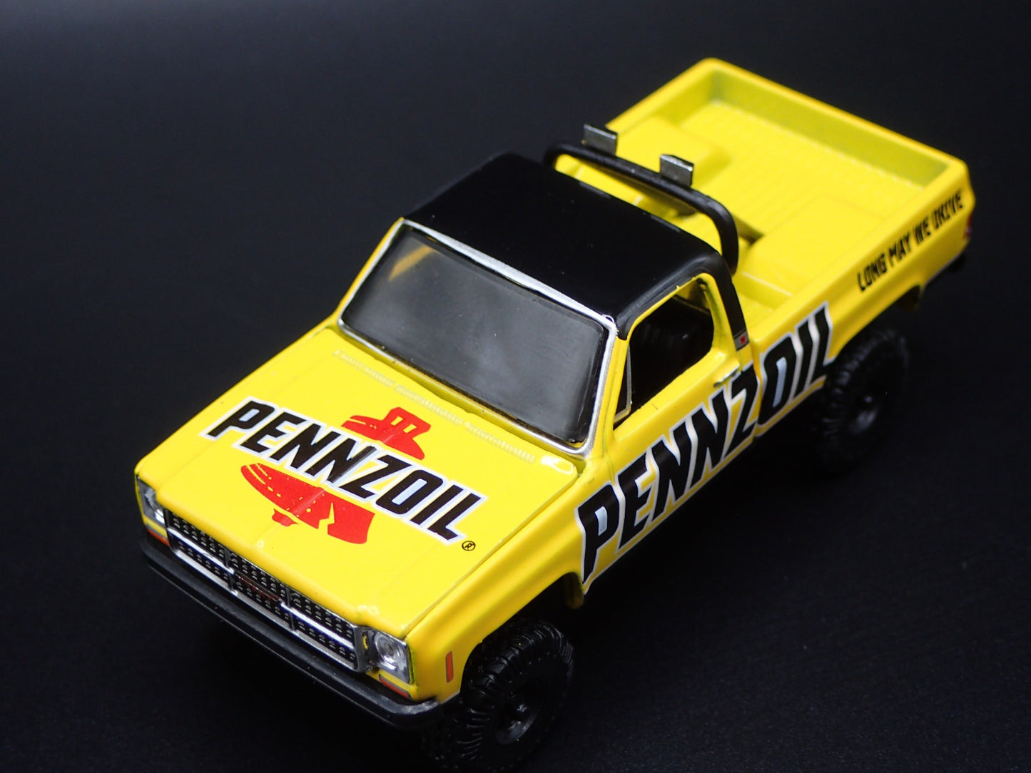 1976 76 GMC SIERRA GRANDE 15 PICKUP TRUCK 4X4 SQUAREBODY 1/64 SCALE MODEL CAR