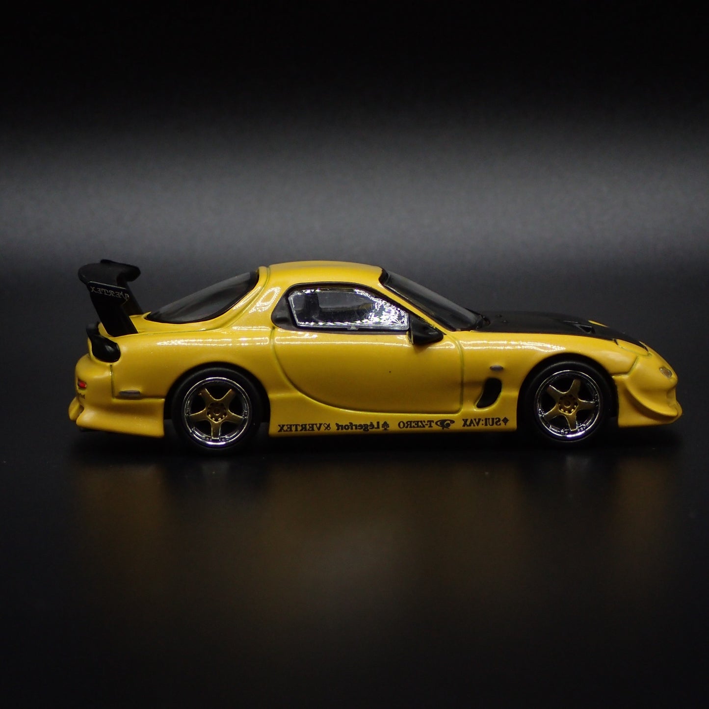 MAZDA RX7 FD3S VERTEX JDM RARE 1:64 SCALE COLLECTIBLE DIORAMA DIECAST MODEL CAR