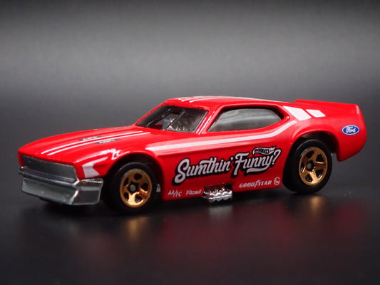 1971 71 FORD MUSTANG FUNNY CAR RED RARE 1:64 SCALE COLLECTIBLE DIECAST MODEL CAR