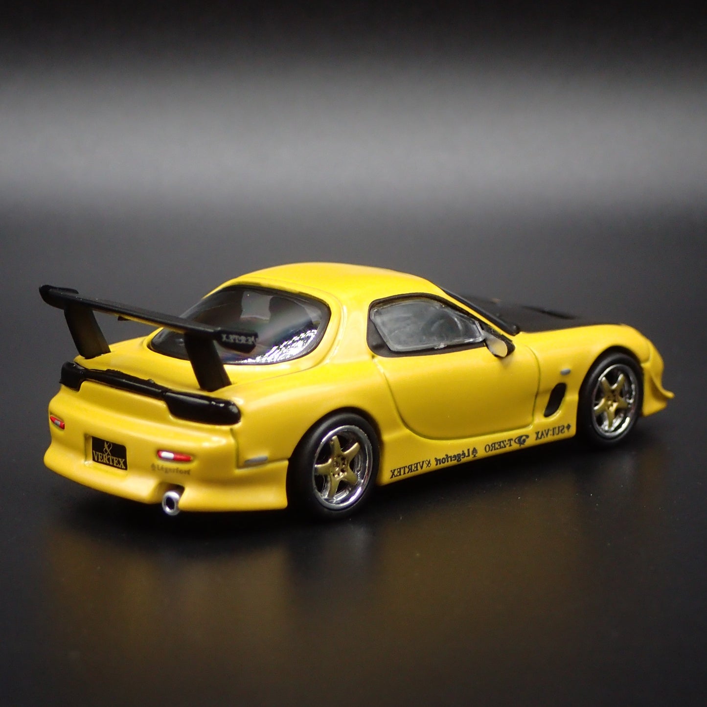 MAZDA RX7 FD3S VERTEX JDM RARE 1:64 SCALE COLLECTIBLE DIORAMA DIECAST MODEL CAR
