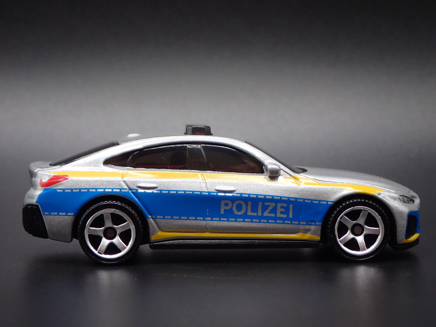 2022-2025 BMW i4 POLICE SEDAN POLIZEI POLICE CAR 1/64 SCALE DIECAST MODEL CAR