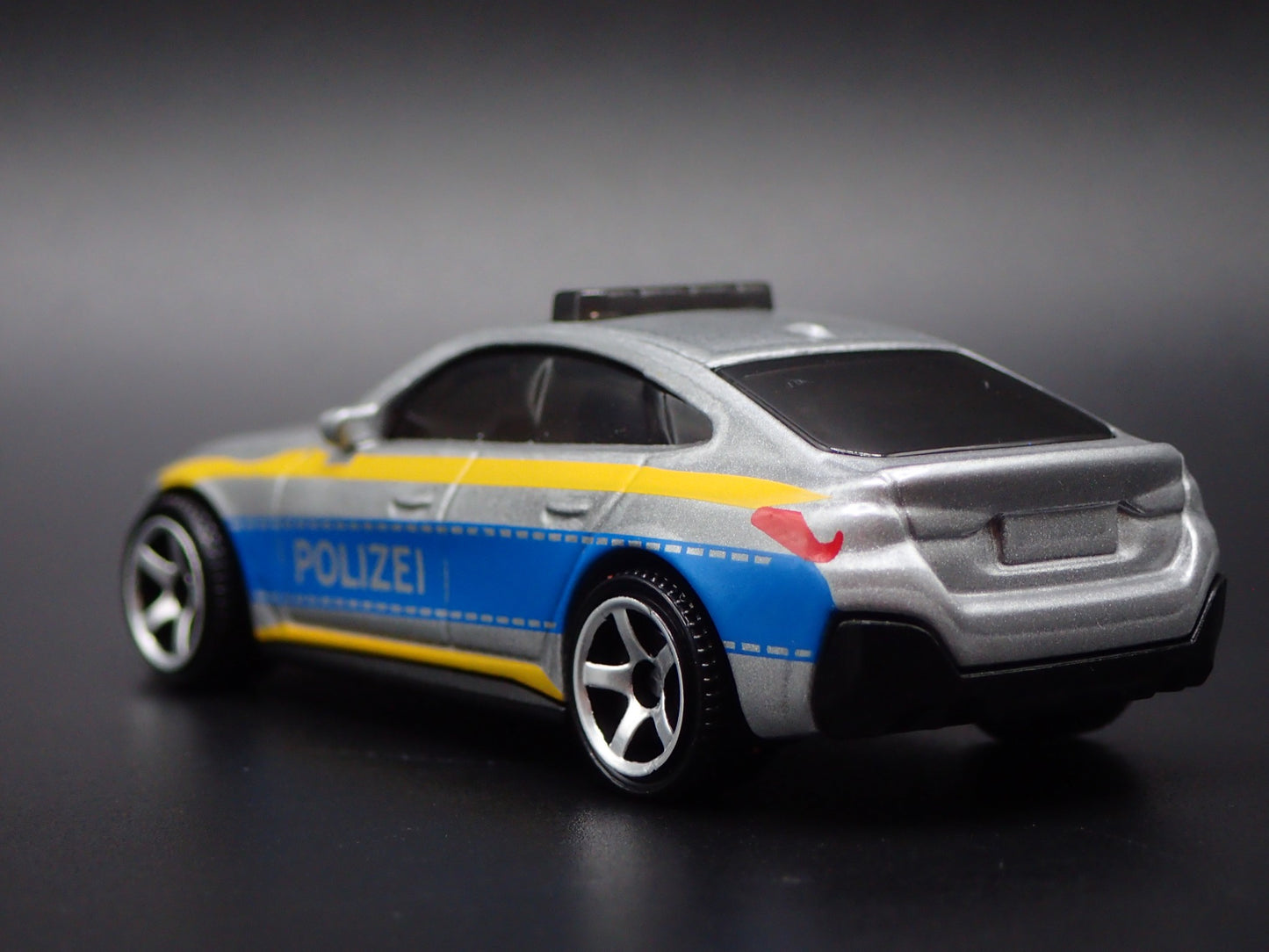 2022-2025 BMW i4 POLICE SEDAN POLIZEI POLICE CAR 1/64 SCALE DIECAST MODEL CAR