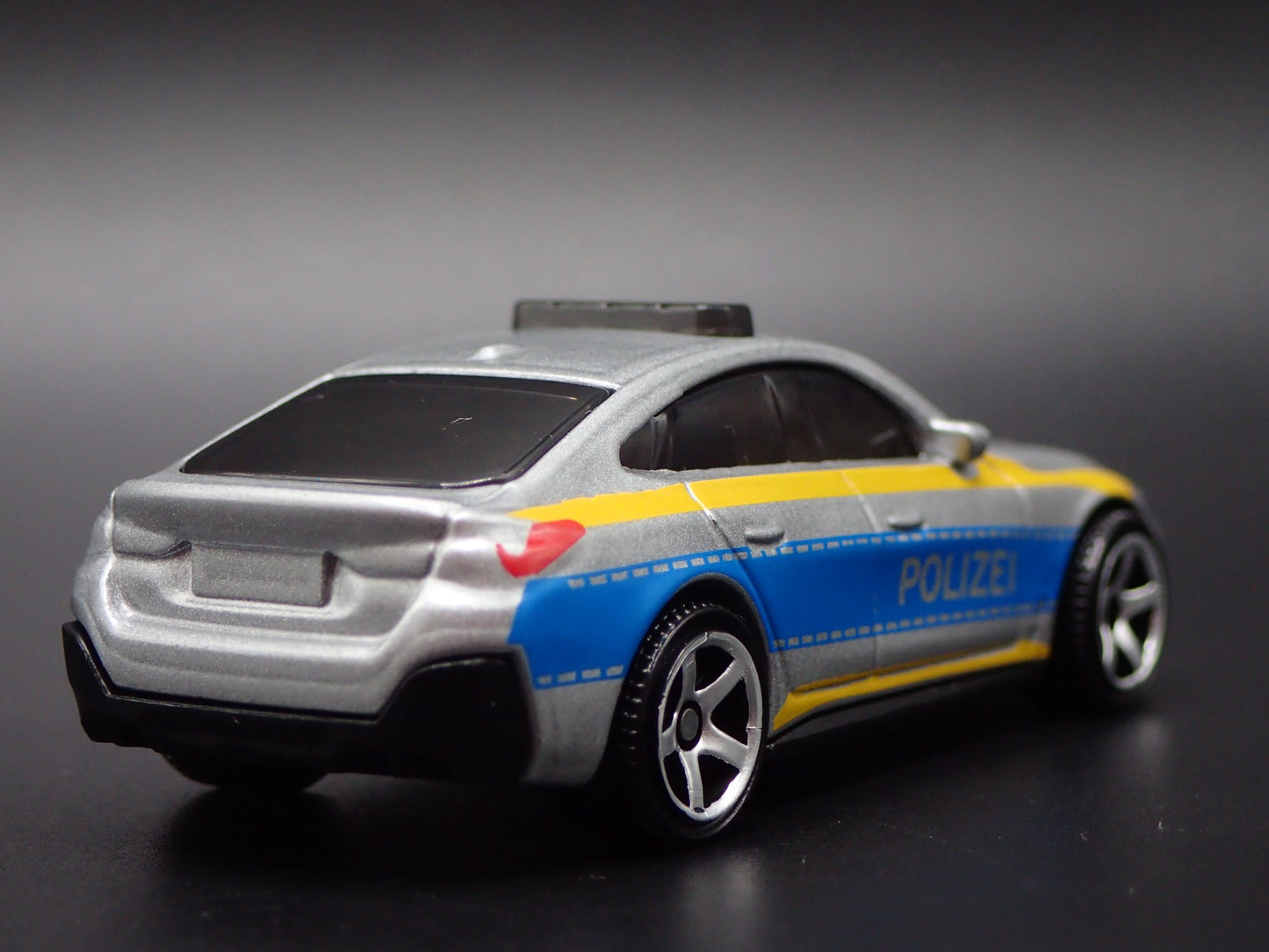 2022-2025 BMW i4 POLICE SEDAN POLIZEI POLICE CAR 1/64 SCALE DIECAST MODEL CAR