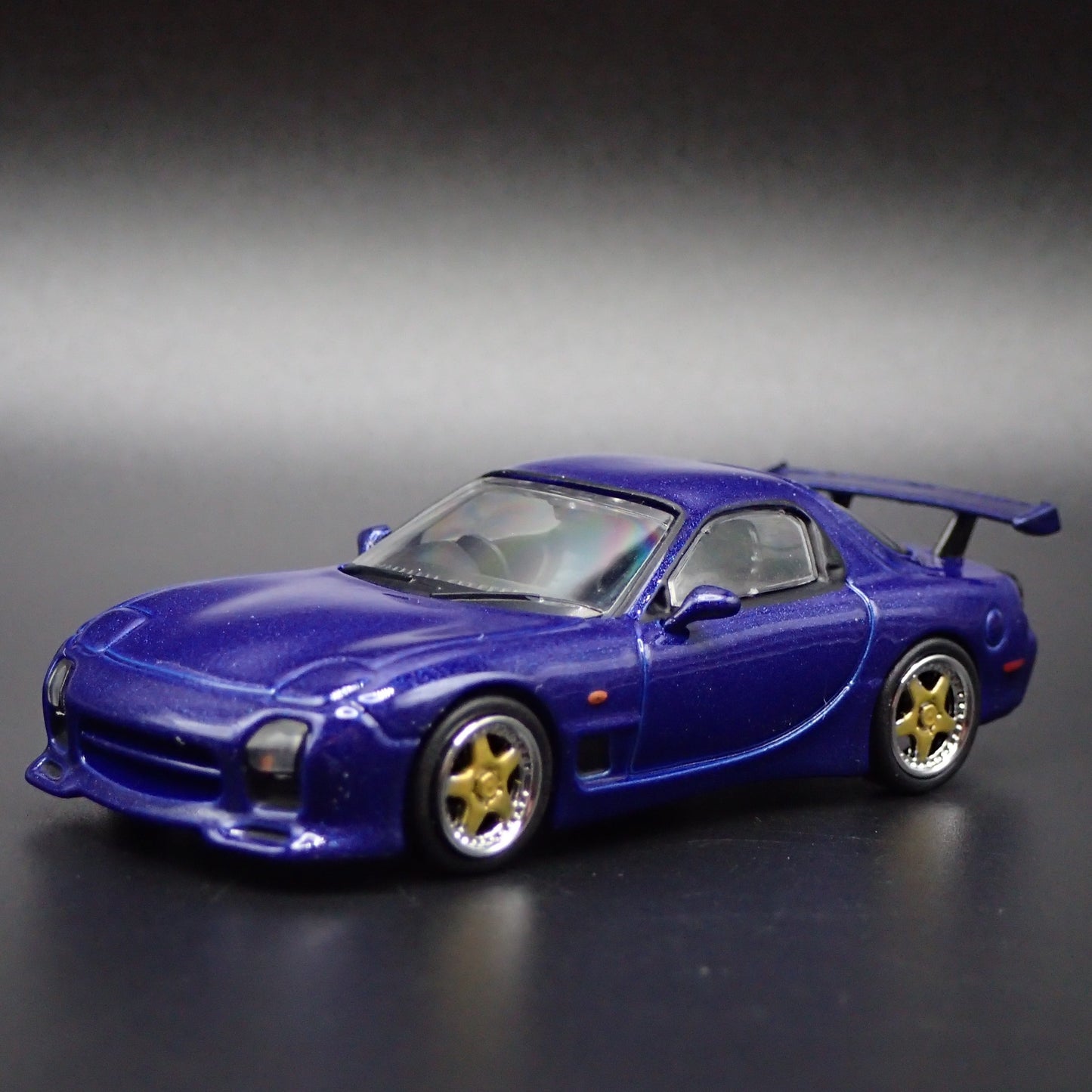 MAZDA RX7 FD3S MAZDASPEED A-SPEC JDM RARE 1:64 SCALE DIORAMA DIECAST MODEL CAR