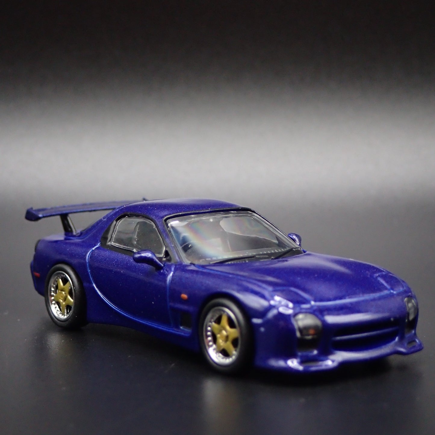 MAZDA RX7 FD3S MAZDASPEED A-SPEC JDM RARE 1:64 SCALE DIORAMA DIECAST MODEL CAR