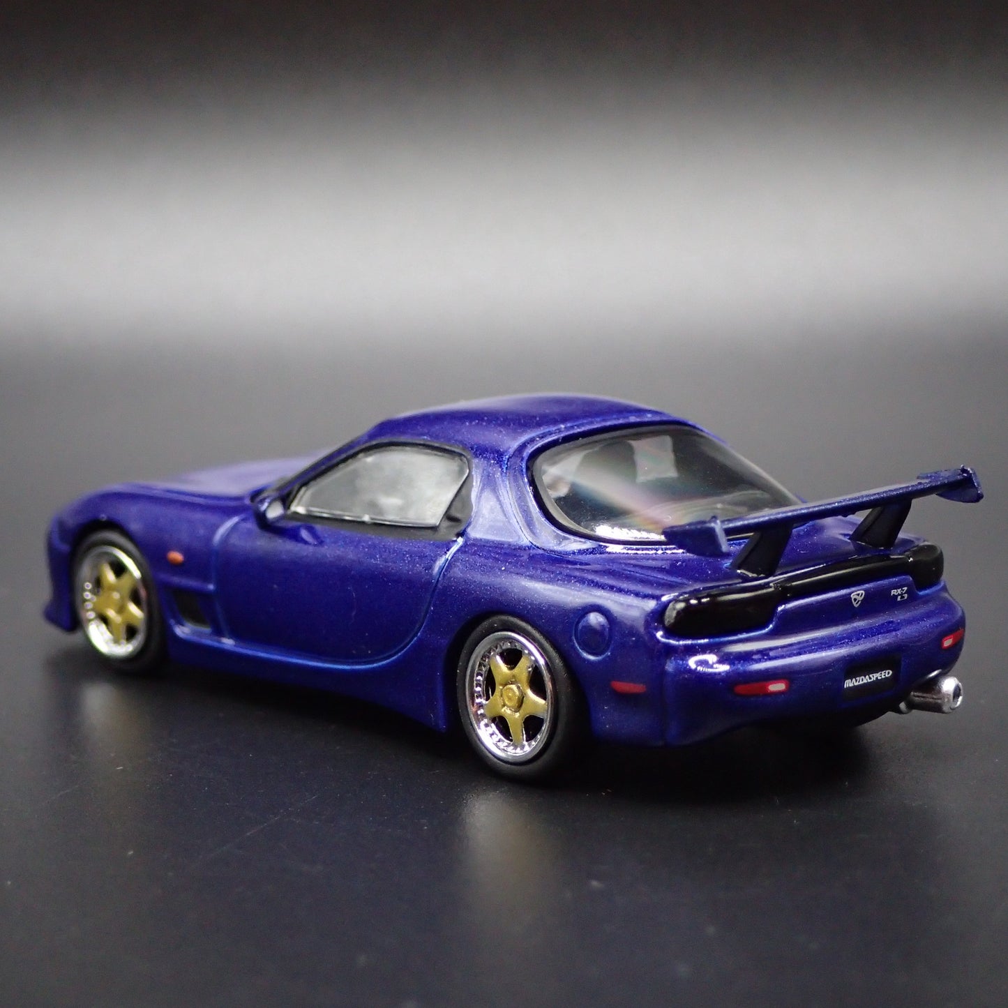 MAZDA RX7 FD3S MAZDASPEED A-SPEC JDM RARE 1:64 SCALE DIORAMA DIECAST MODEL CAR