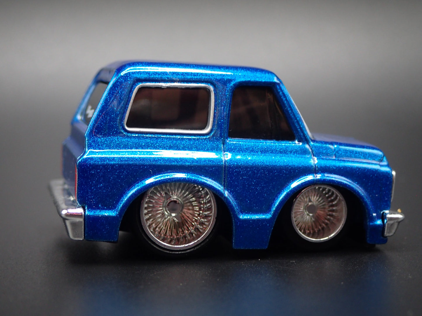 1969 69 CHEVY CHEVROLET K5 BLAZER CAR TUNED BLUE 1/64 SCALE DIECAST MODEL CAR